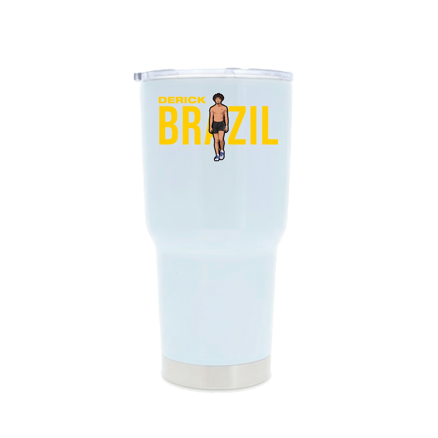 30oz Stainless Steel Tumbler — Player Name in White