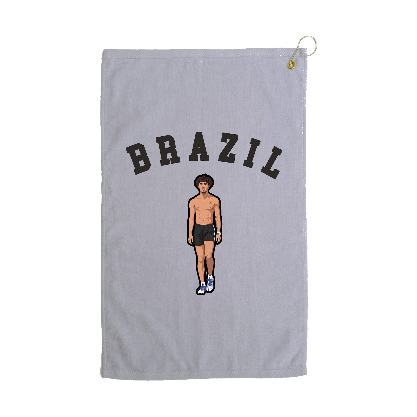 Golf Towel — Shirsey Arch in Grey