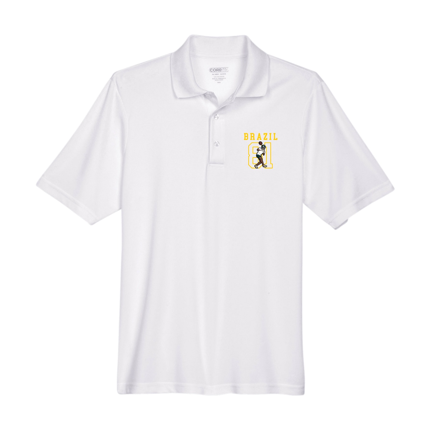 Performance Polo — Shirsey in White