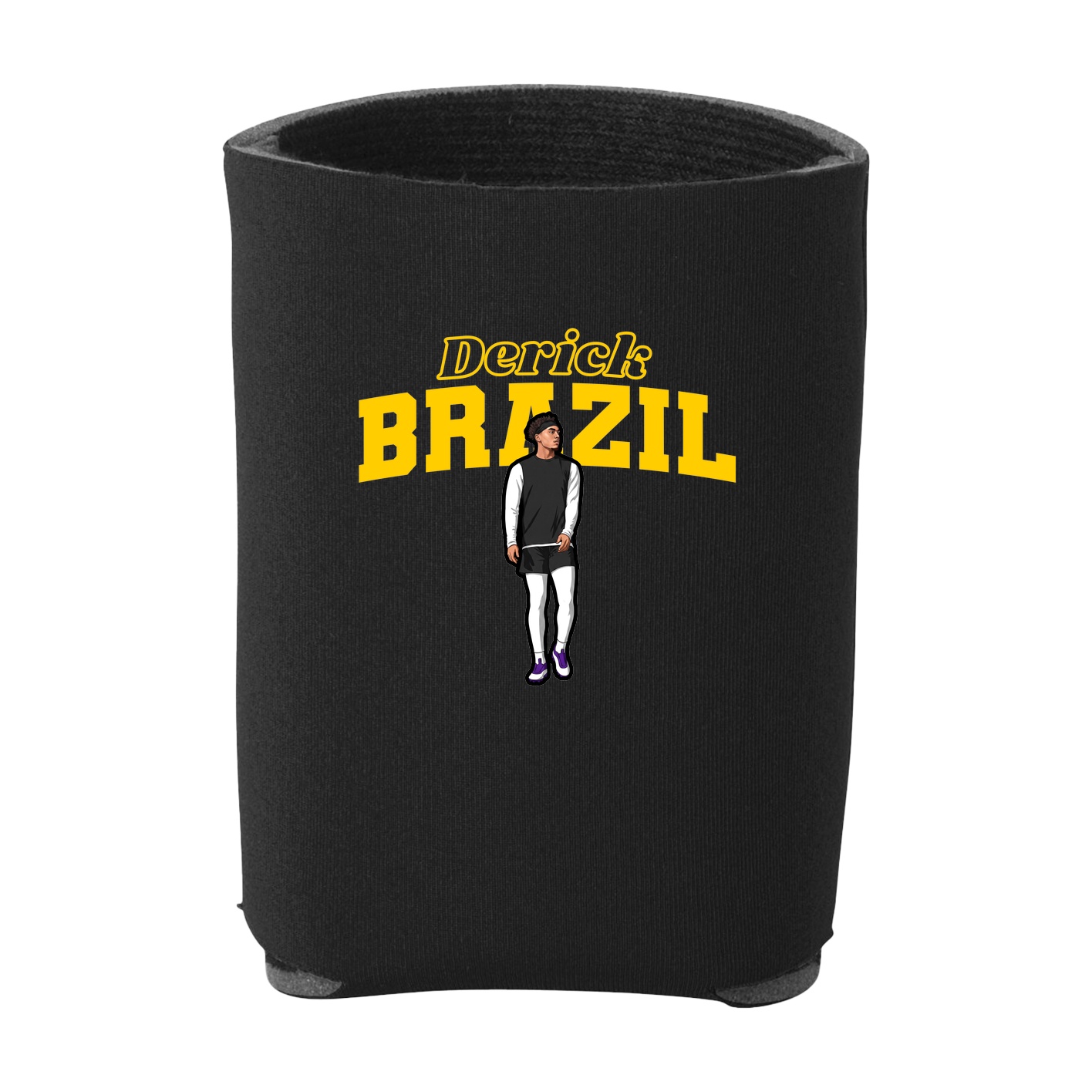 Can Holder — Name Arch in Black