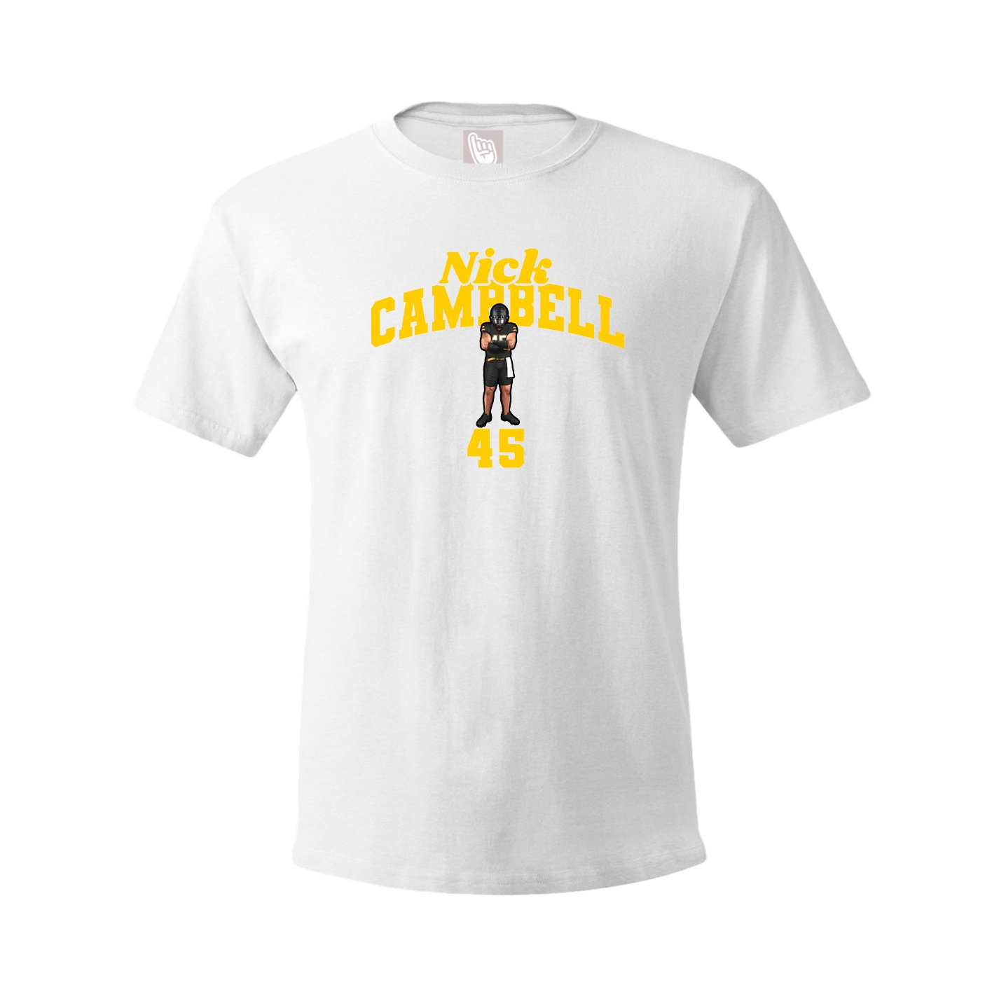 Tee — Signature Arch in White
