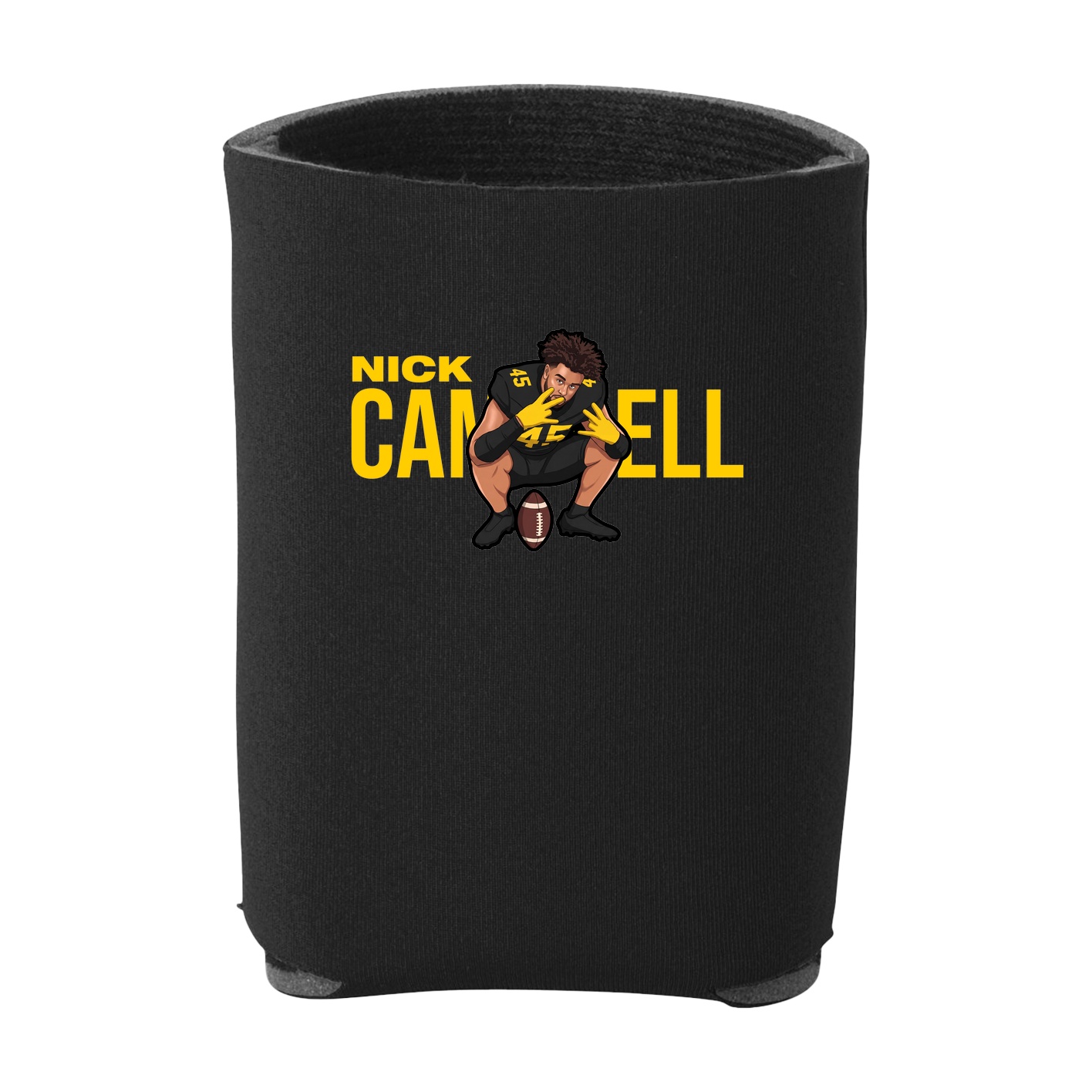 Can Holder — Player Name in Black
