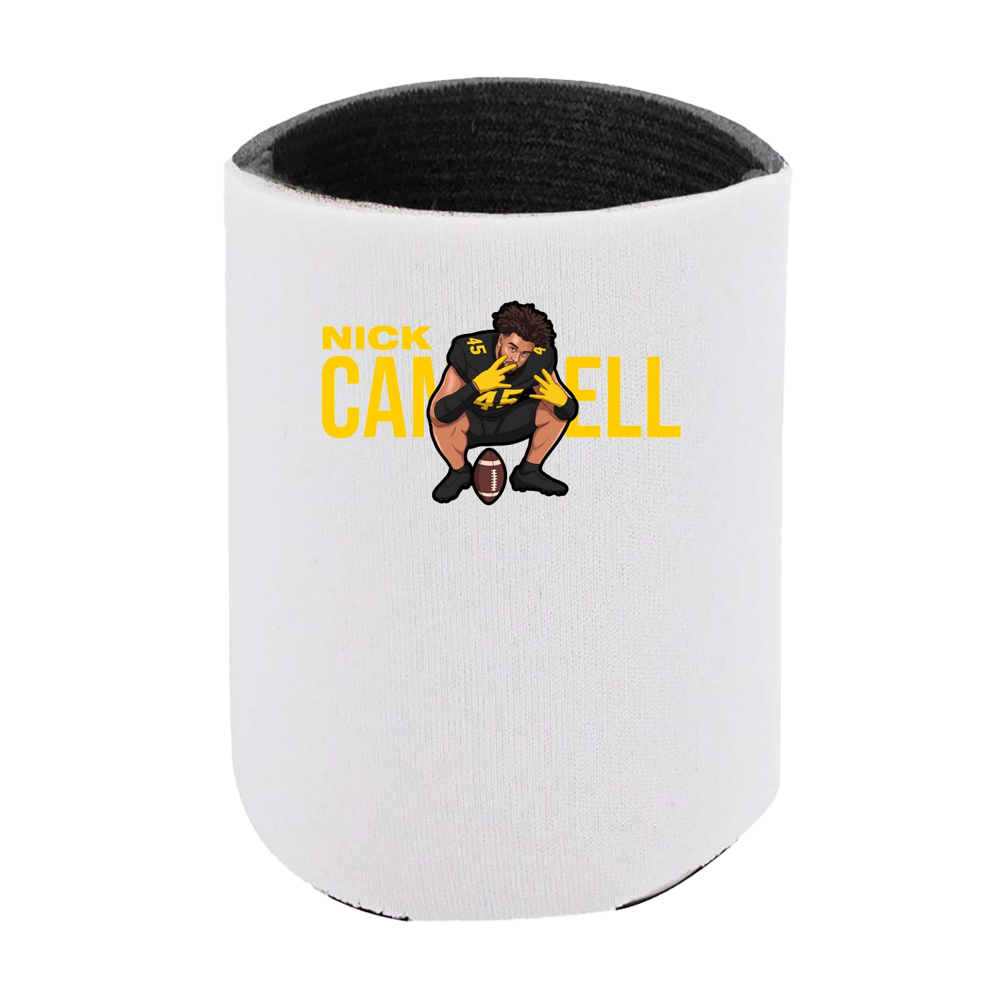 Can Holder — Player Name in White