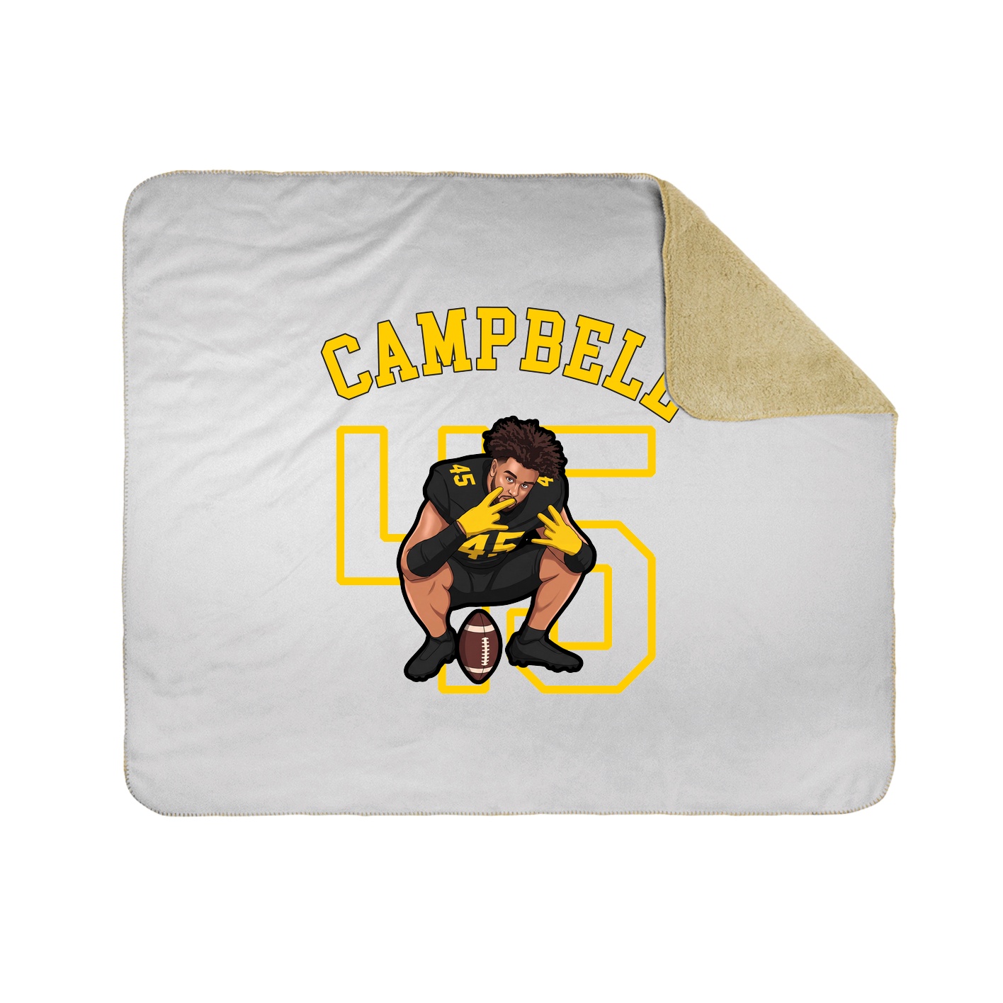 Throw Blanket — Shirsey Arch in White