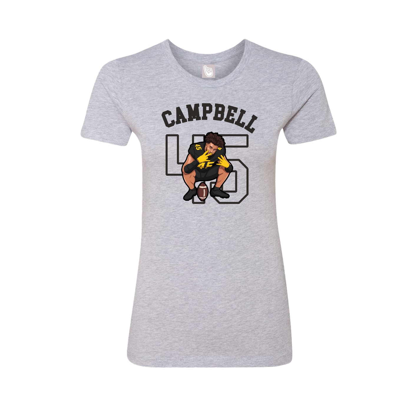 Womens Tee — Shirsey Arch in Grey