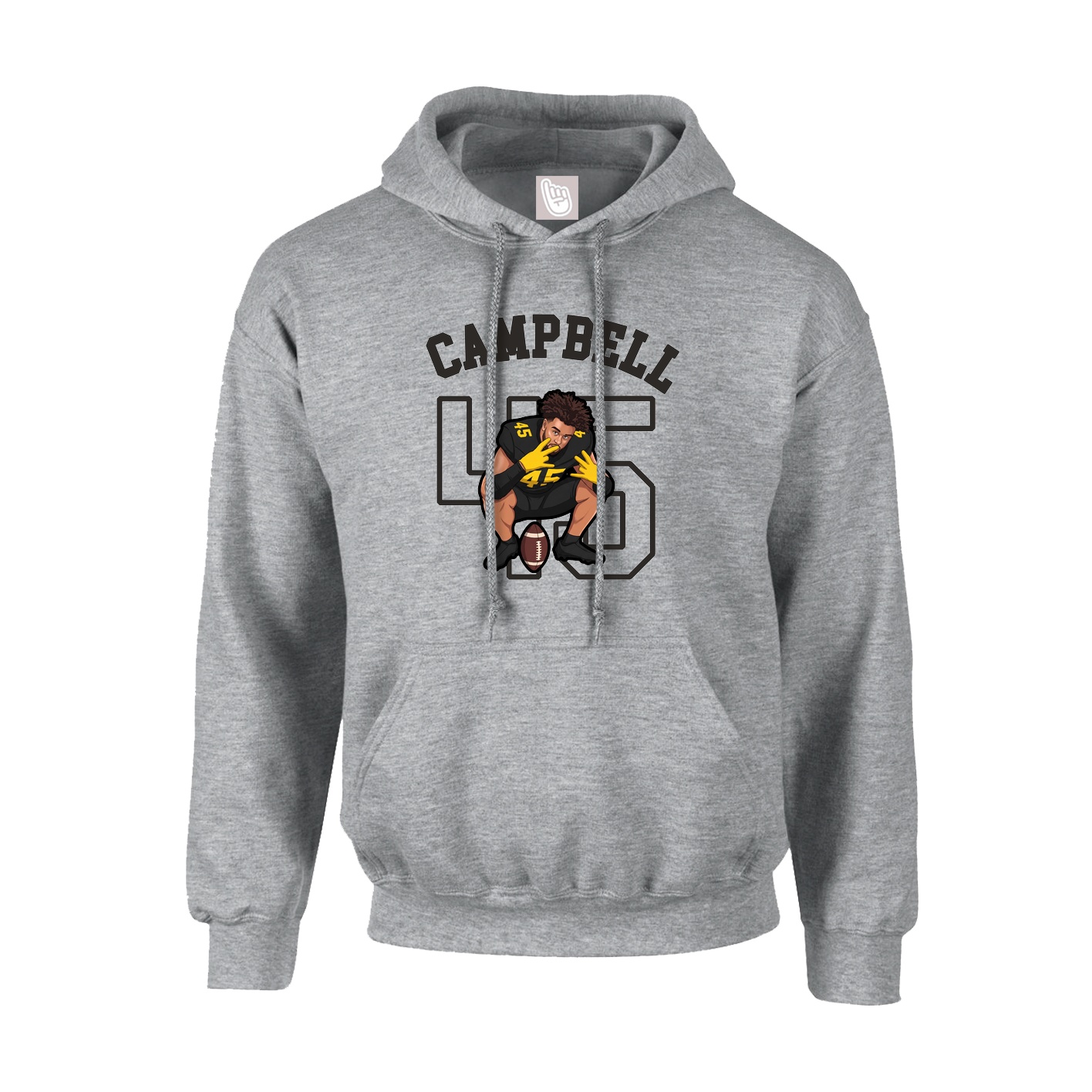 Hoodie — Shirsey Arch in Grey