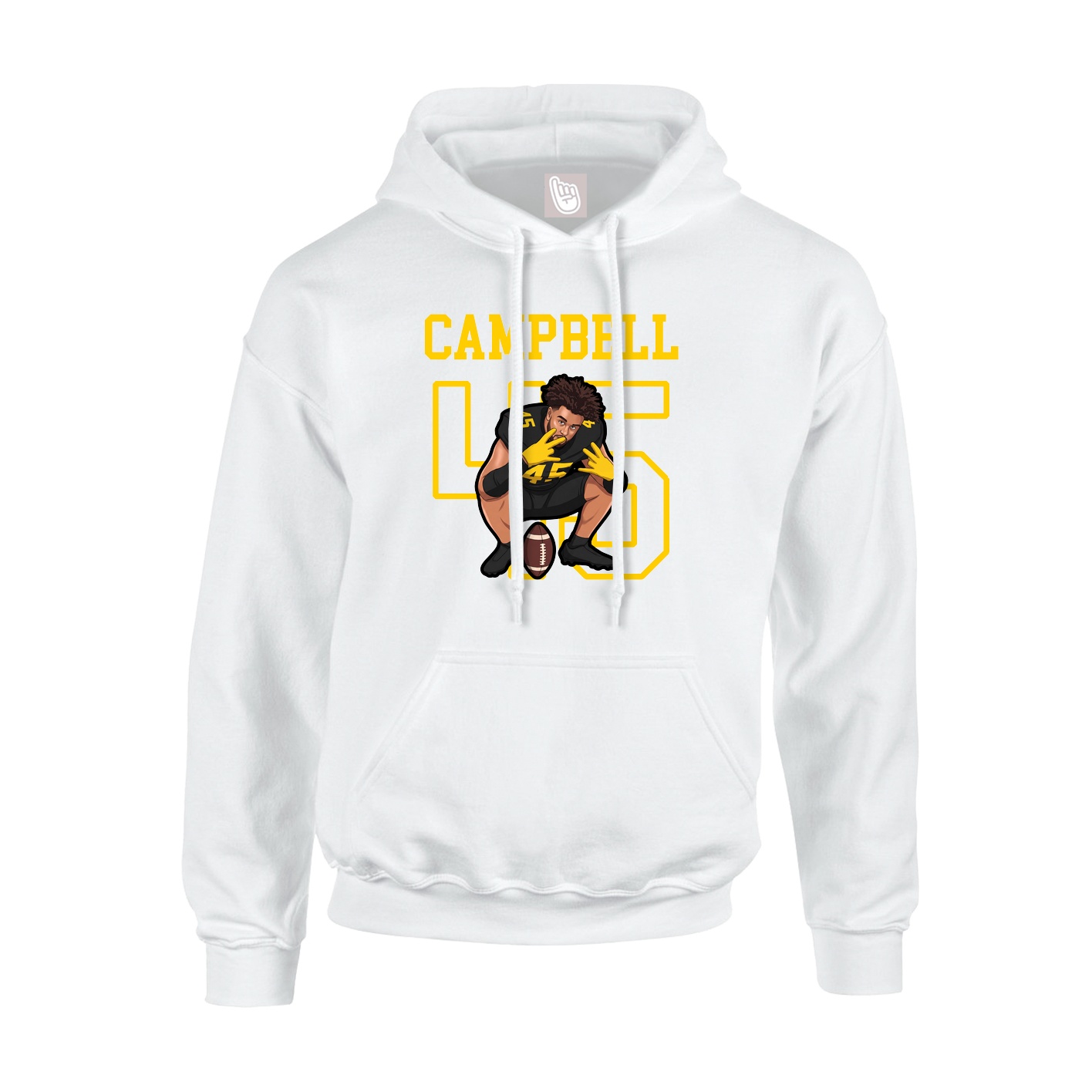 Youth Hoodie — Shirsey in White
