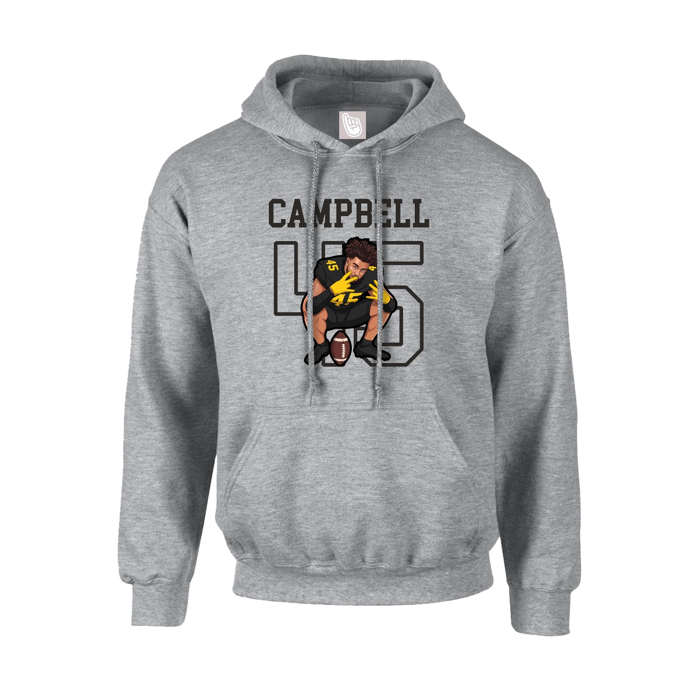 Youth Hoodie — Shirsey in Grey
