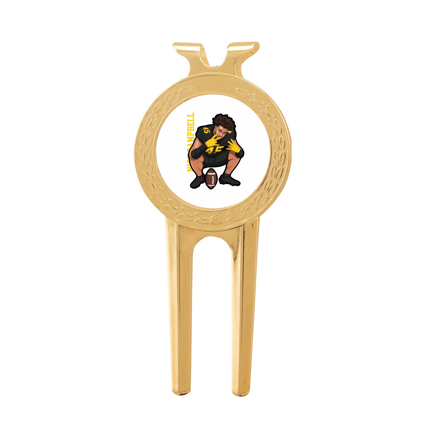Divot Tool with Ball Marker — Name Vertical in Classic