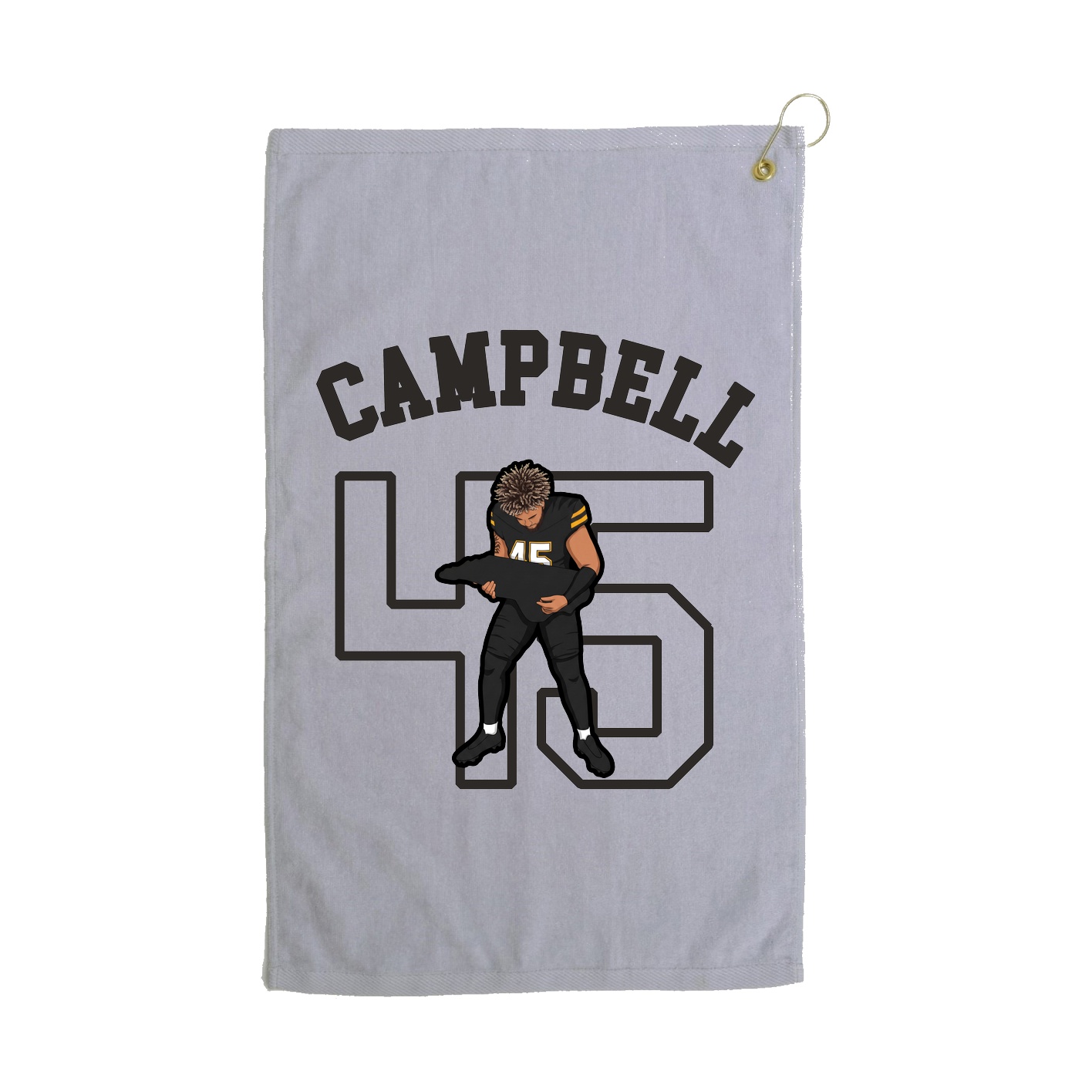 Golf Towel — Shirsey Arch in Grey