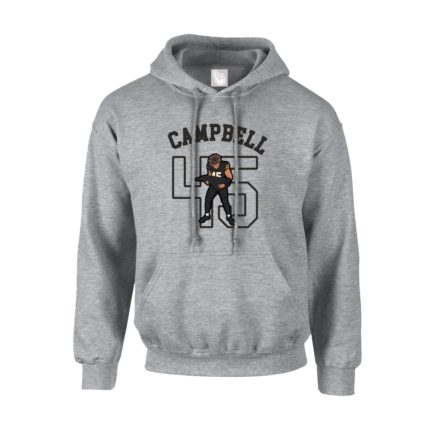 Hoodie — Shirsey Arch in Grey