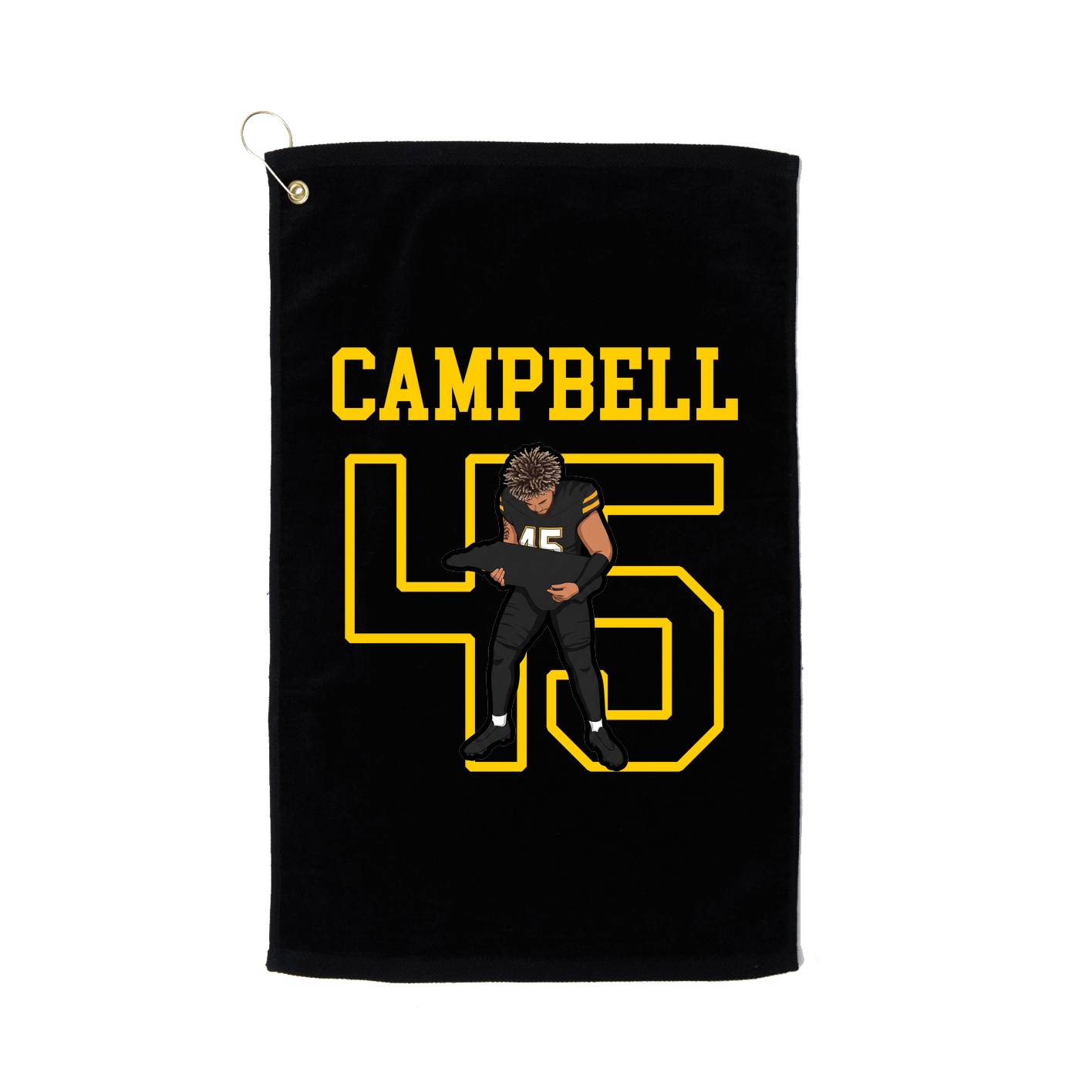 Golf Towel — Shirsey in Black
