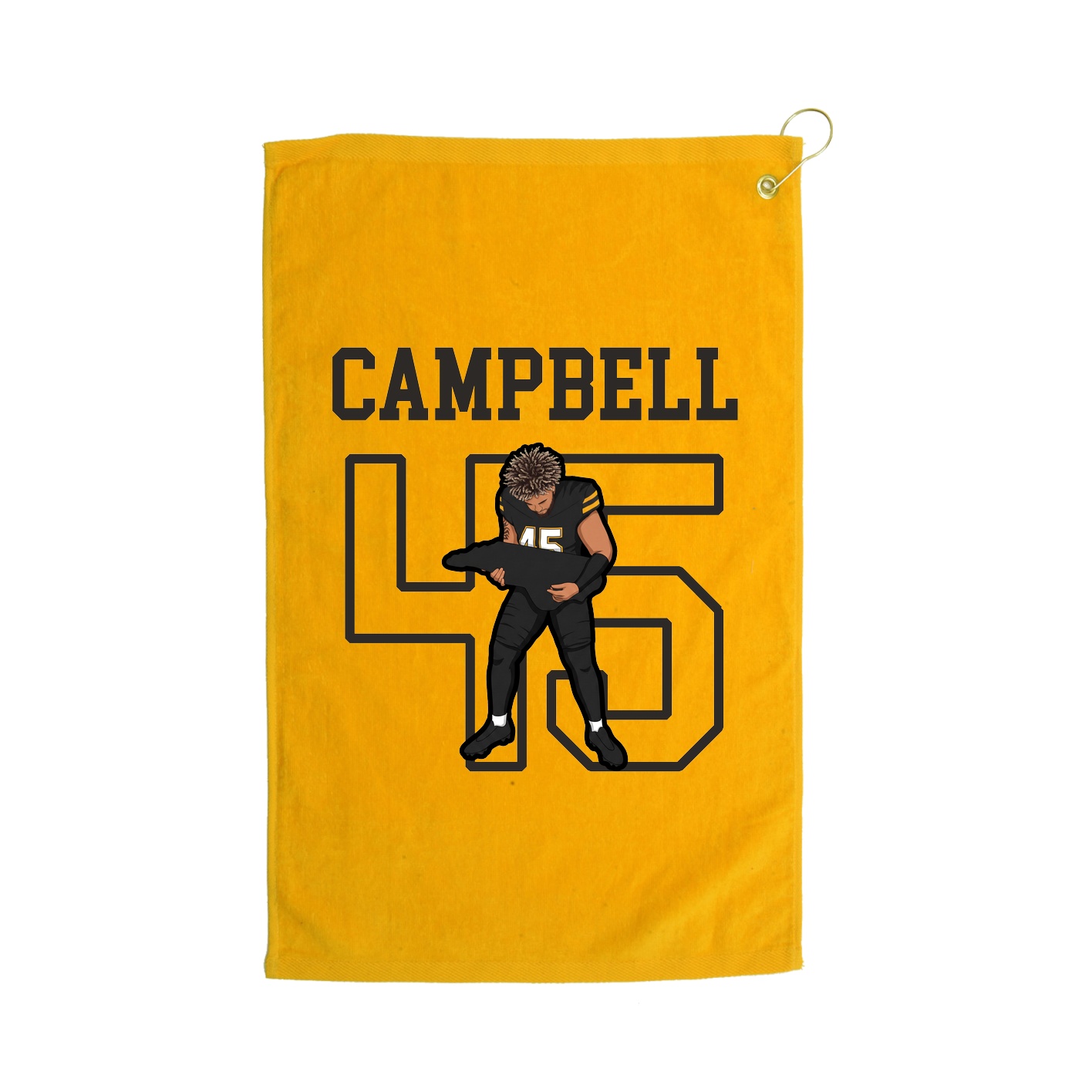 Golf Towel — Shirsey in Gold
