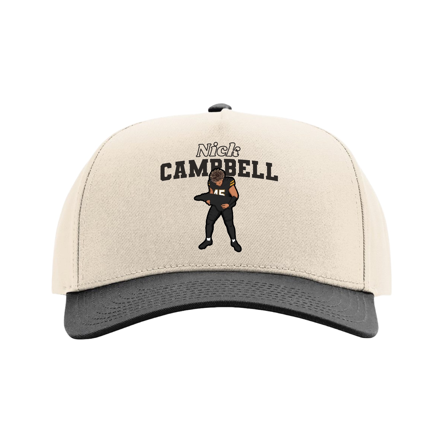 Full Fabric Five-Panel Champ Cap