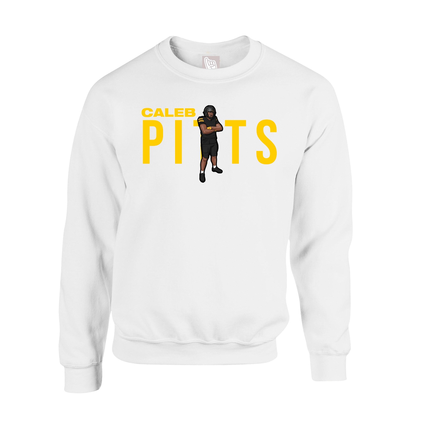 Fleece Crew — Player Name in White
