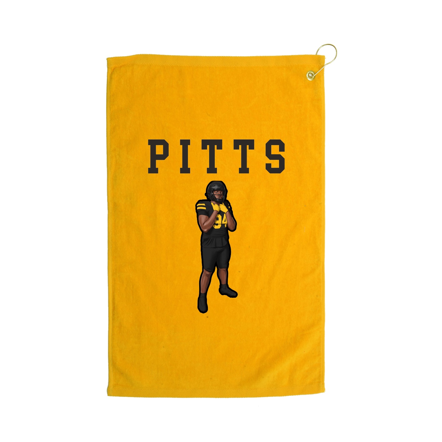 Golf Towel — Shirsey in Gold