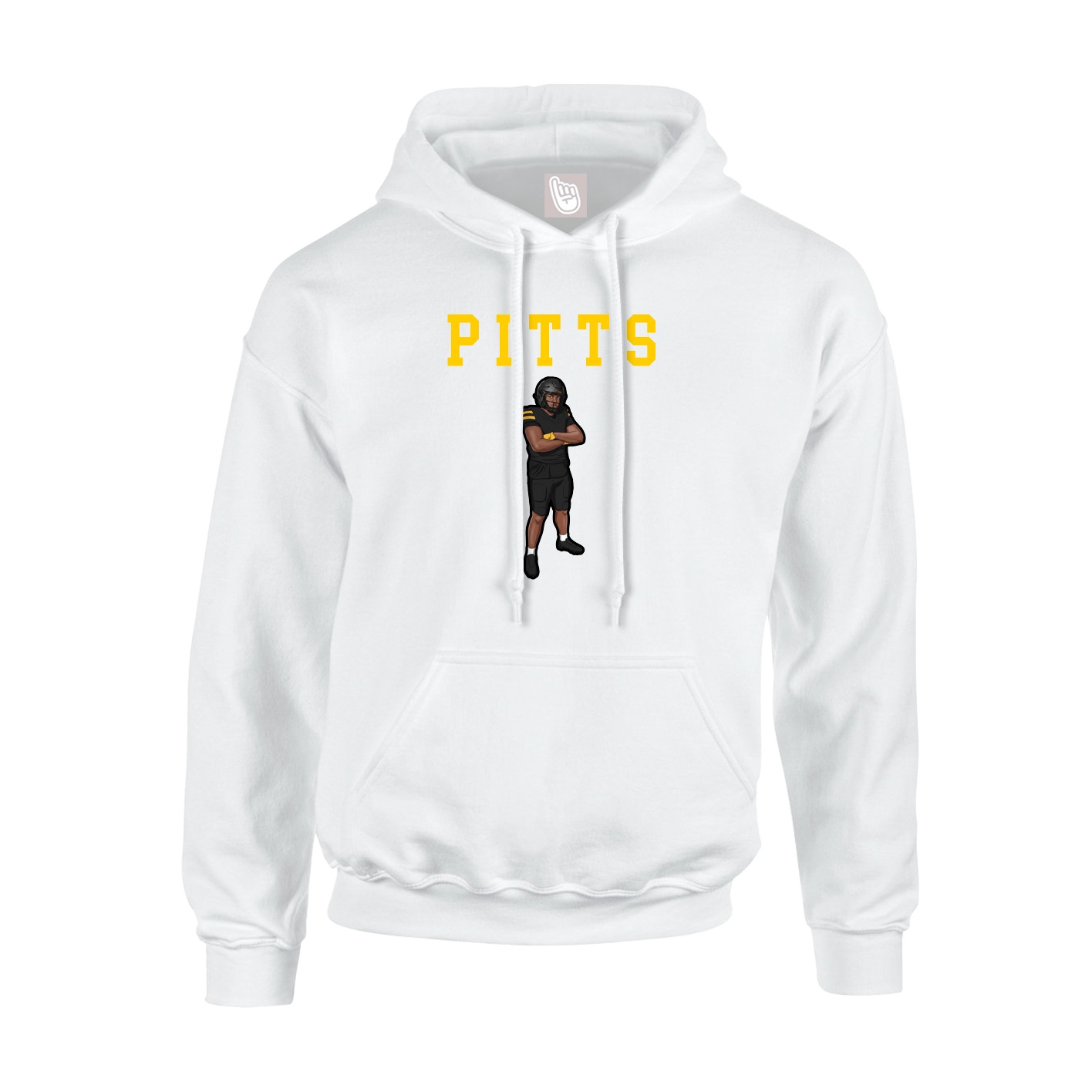 Youth Hoodie — Shirsey in White