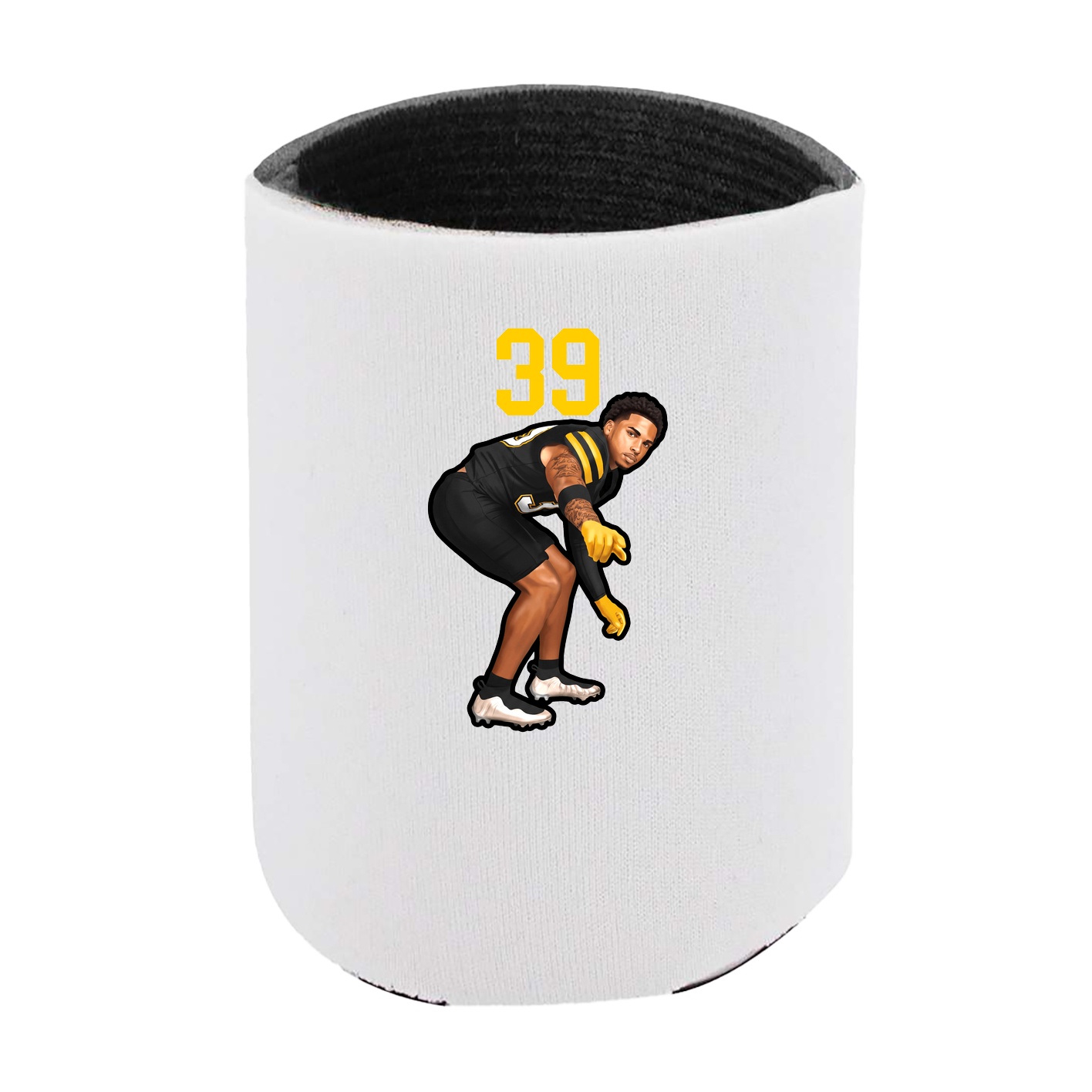 Can Holder — Number Top in White