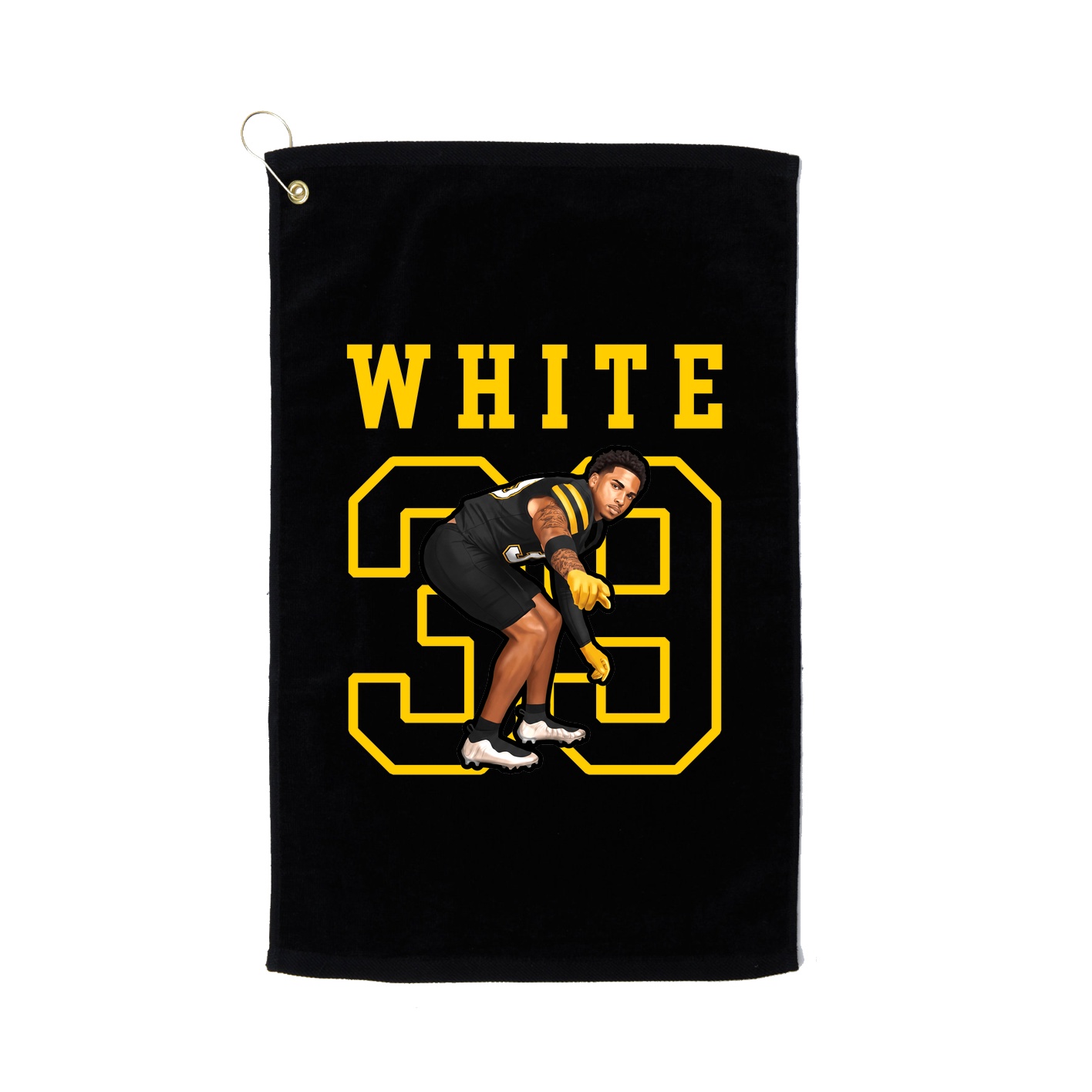 Golf Towel — Shirsey in Black