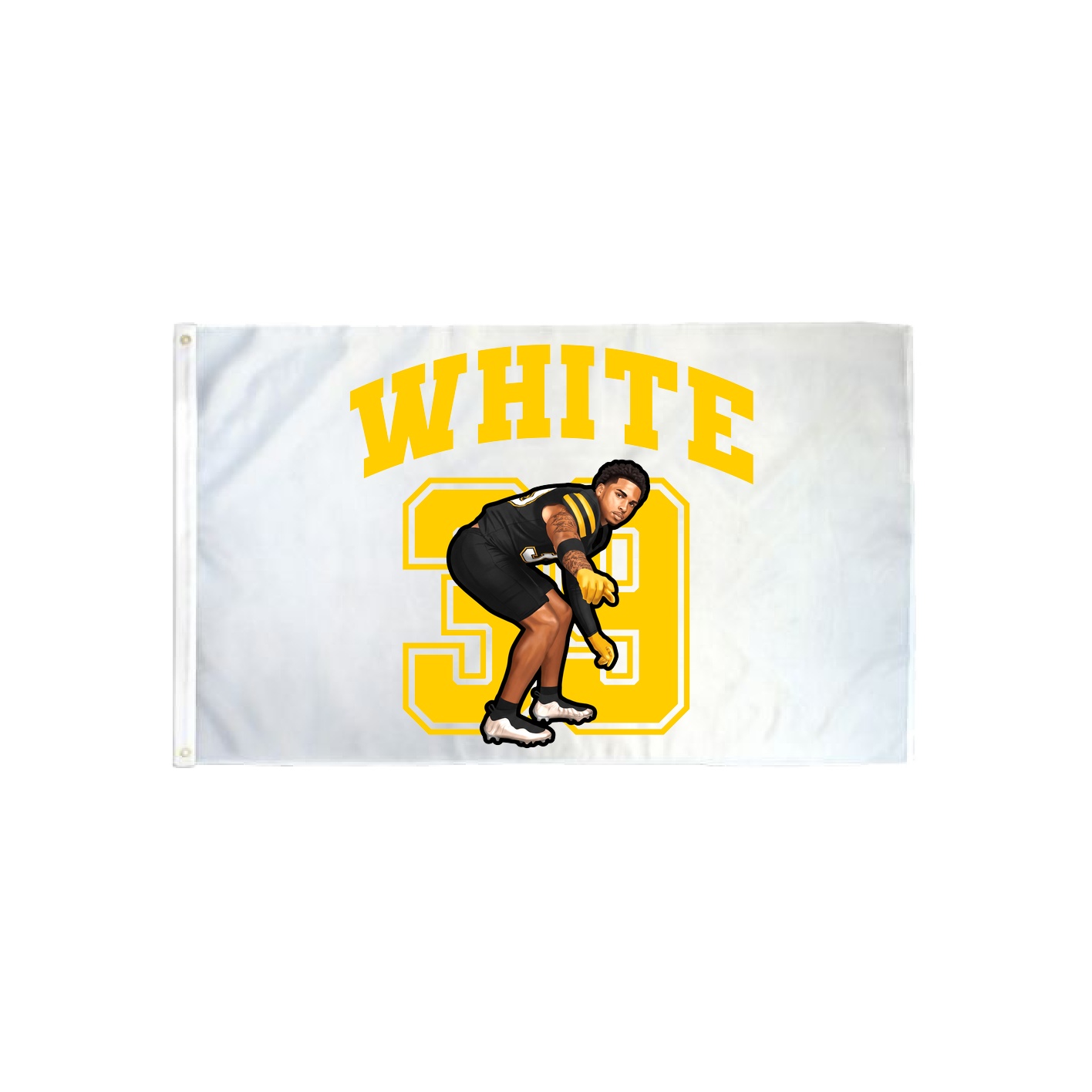 3x5 Flag — Number in Classic