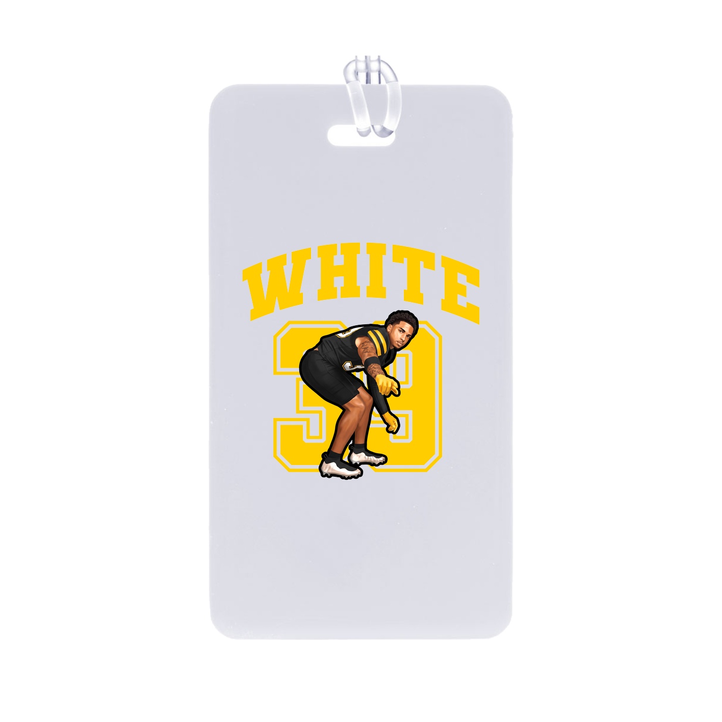 Bag Tag — Number in Classic