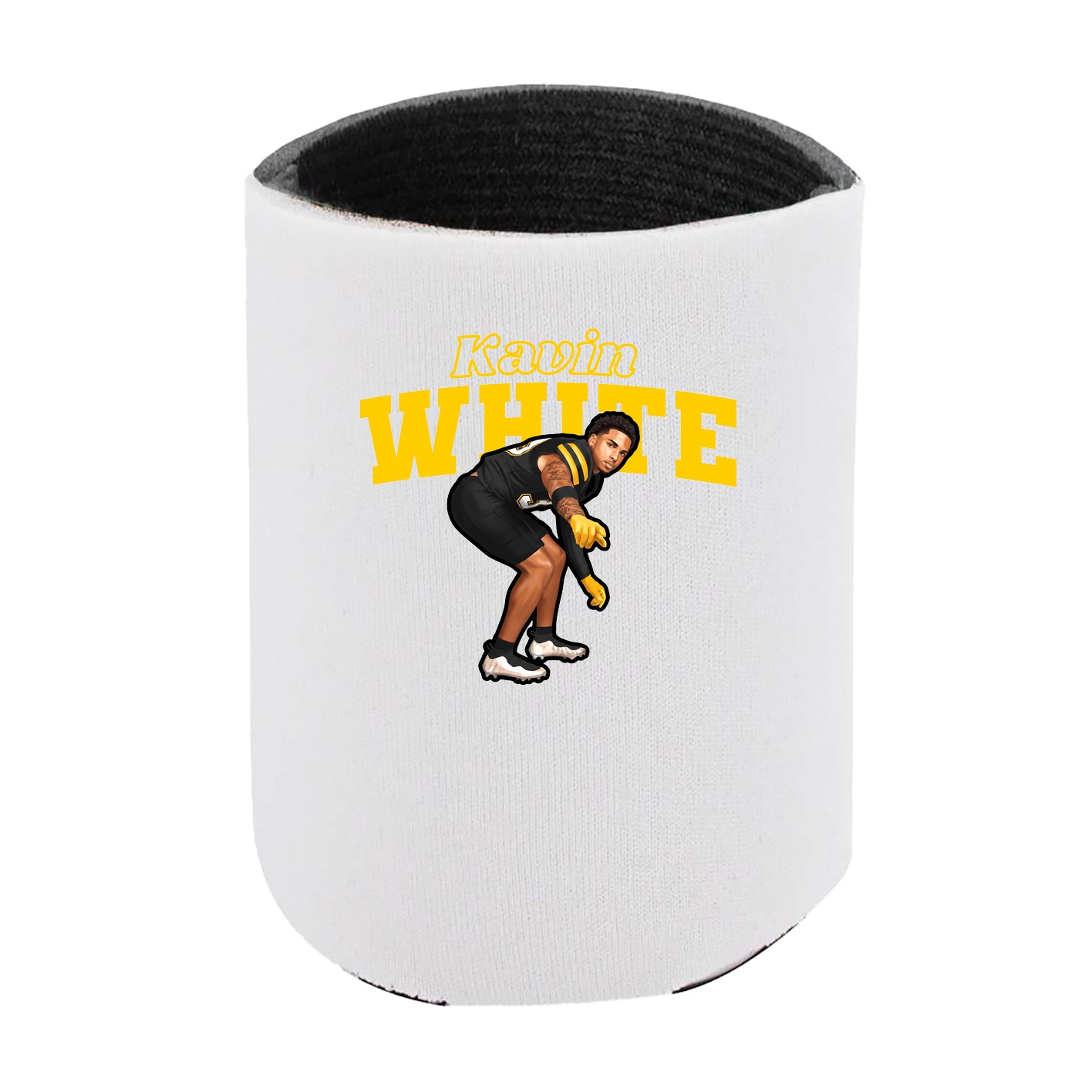 Can Holder — Name Arch in White