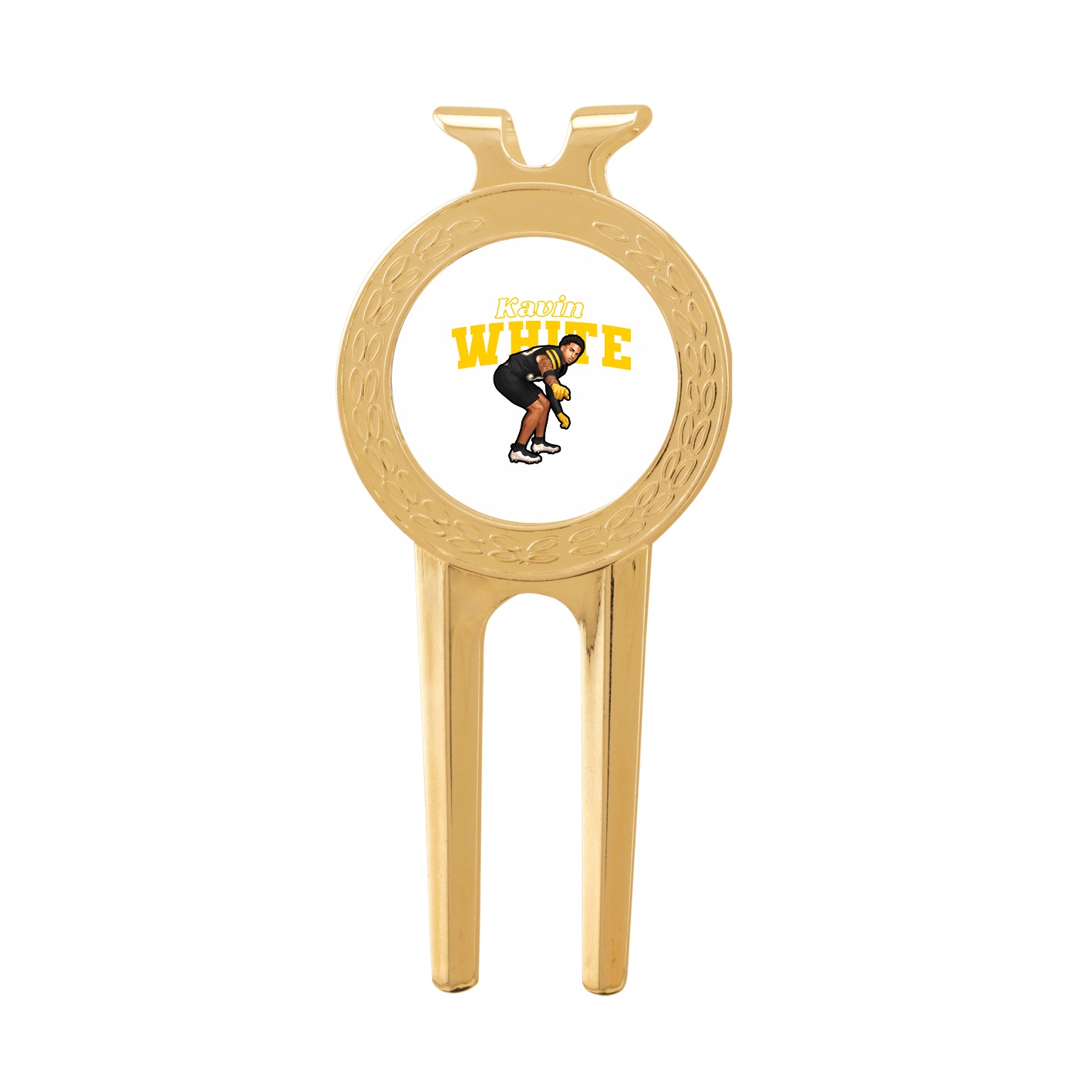 Divot Tool with Ball Marker — Name Arch in Classic