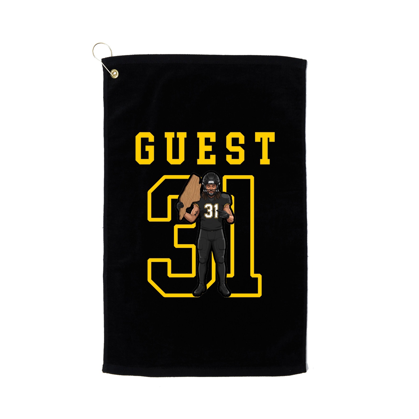 Golf Towel — Shirsey in Black