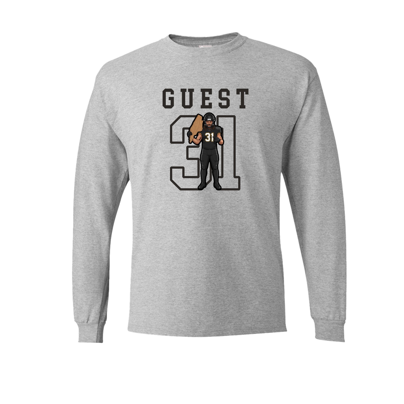 Long Sleeve Tee — Shirsey in Grey
