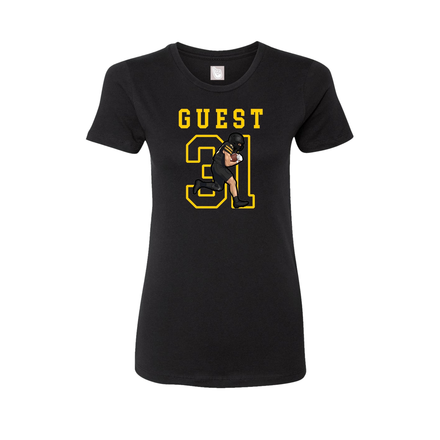 Fitted Women's Tee — Shirsey in Black
