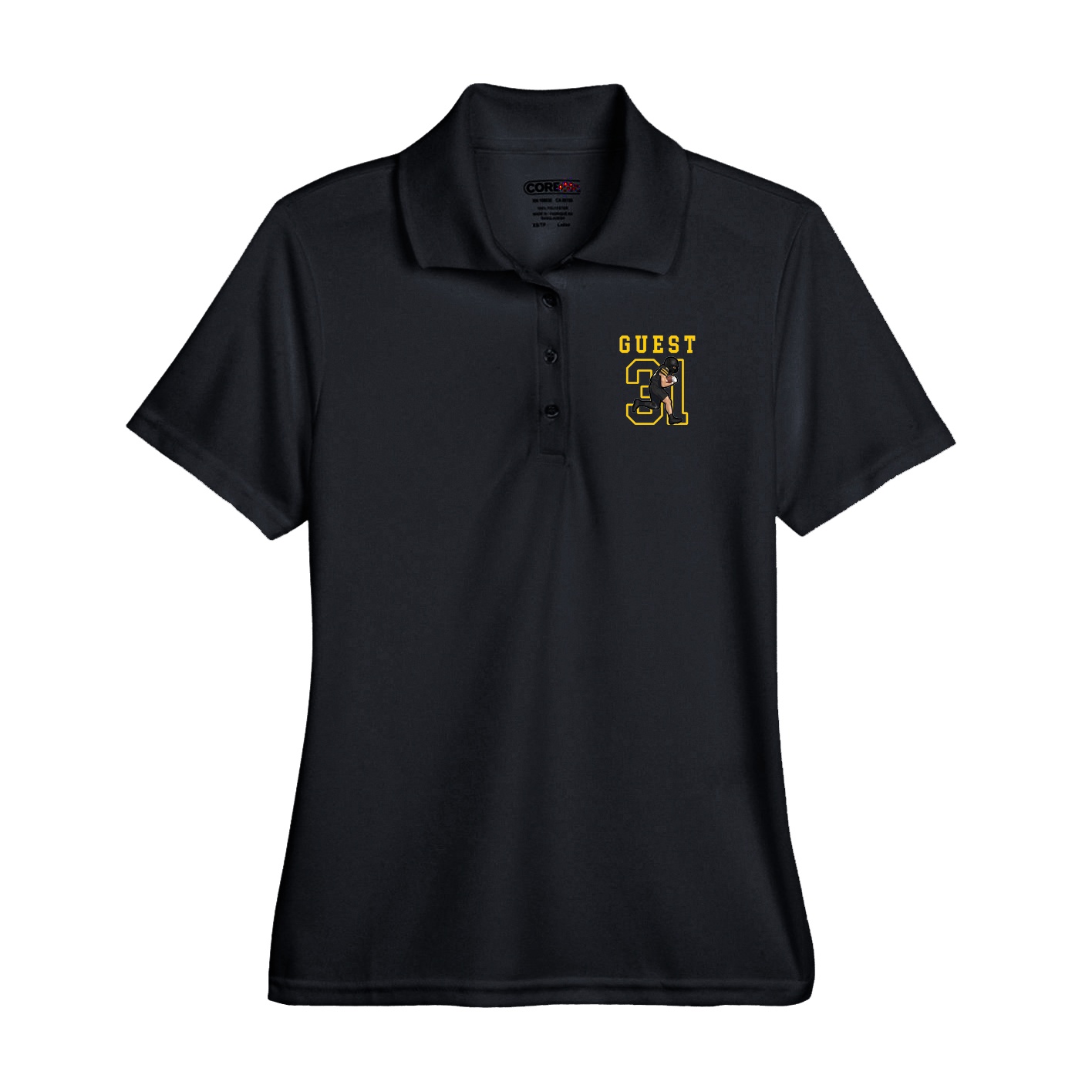 Performance Polo — Shirsey in Black