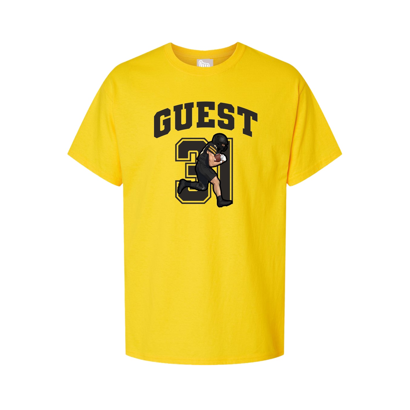 Youth Tee — Number in Gold