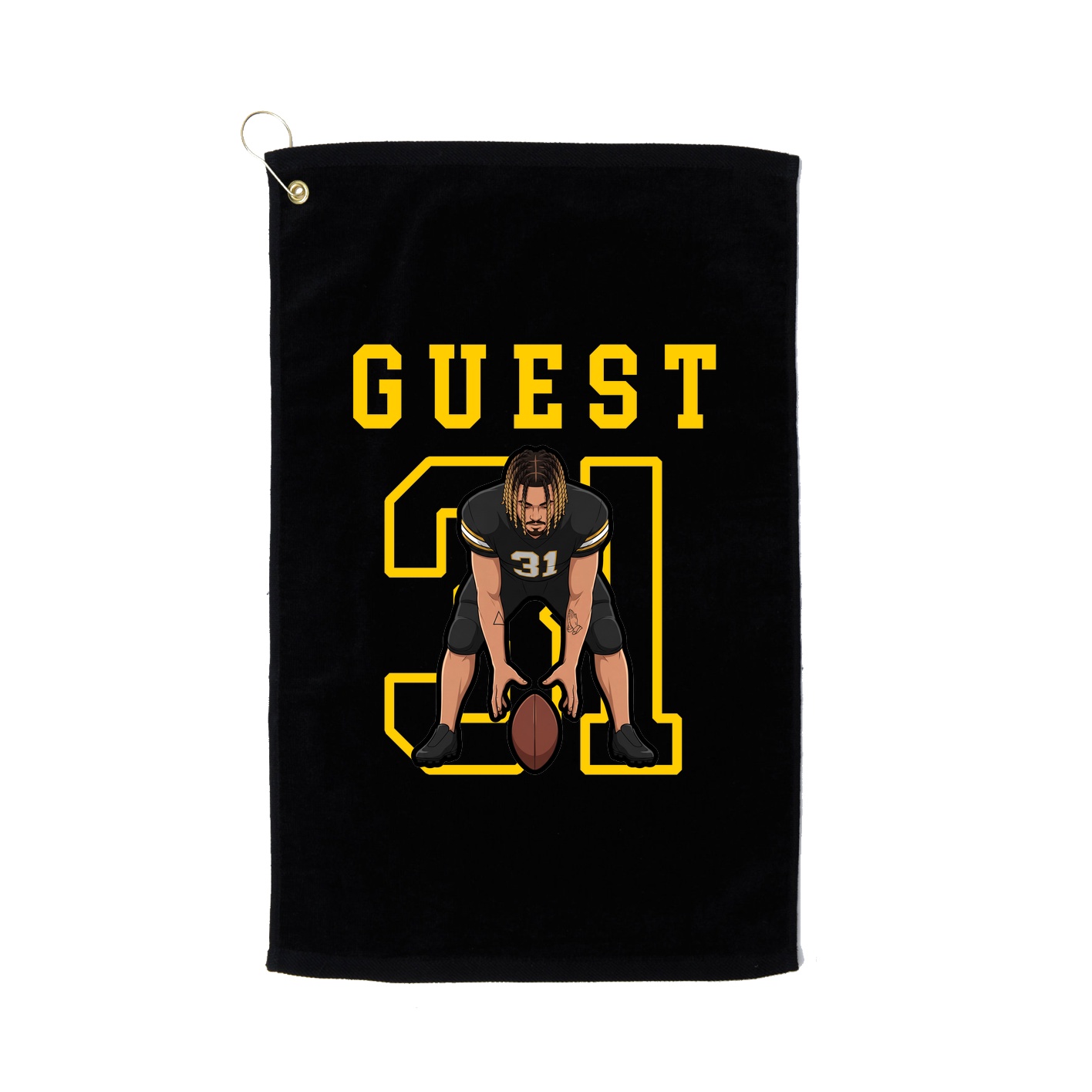 Golf Towel — Shirsey in Black