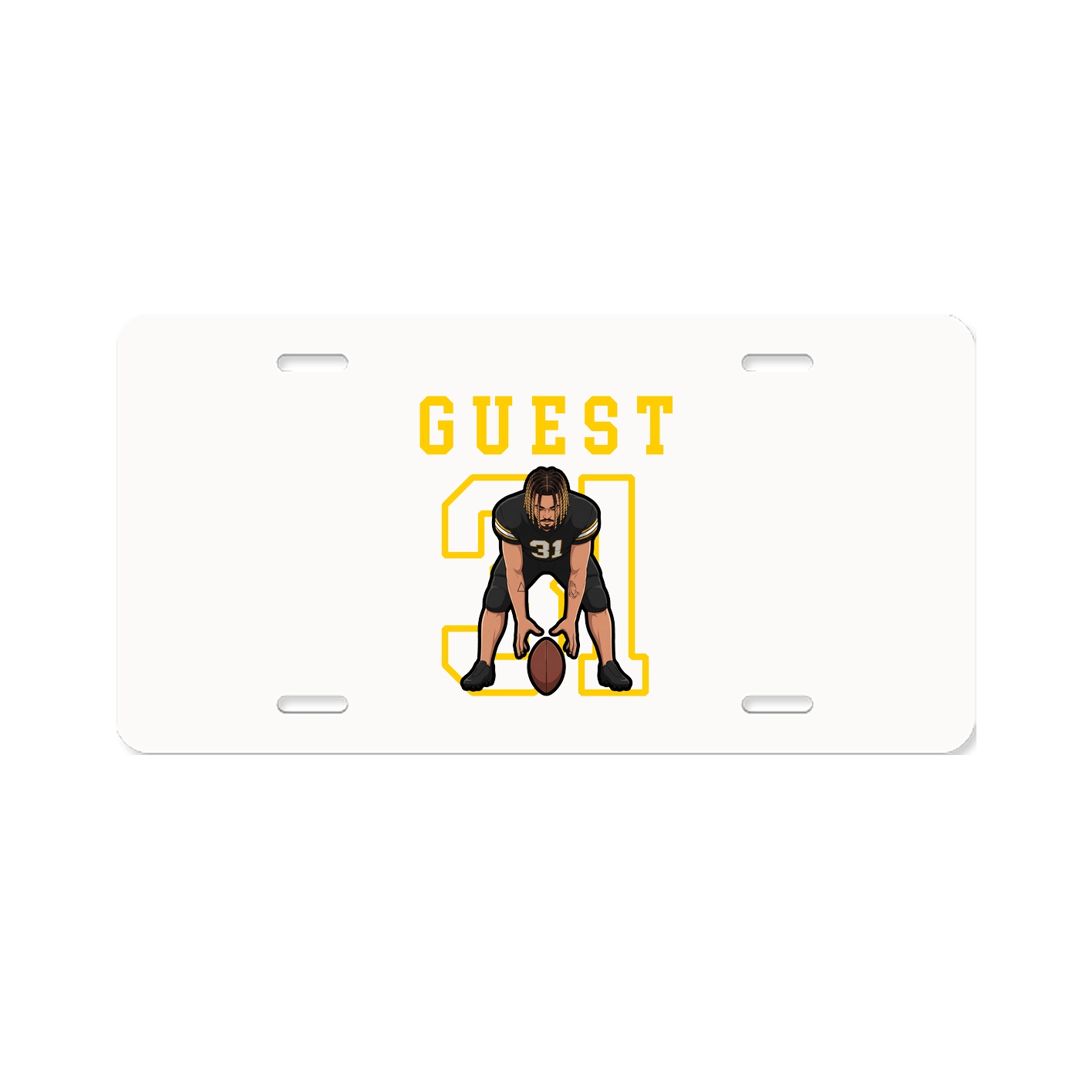License Plate — Shirsey in Classic