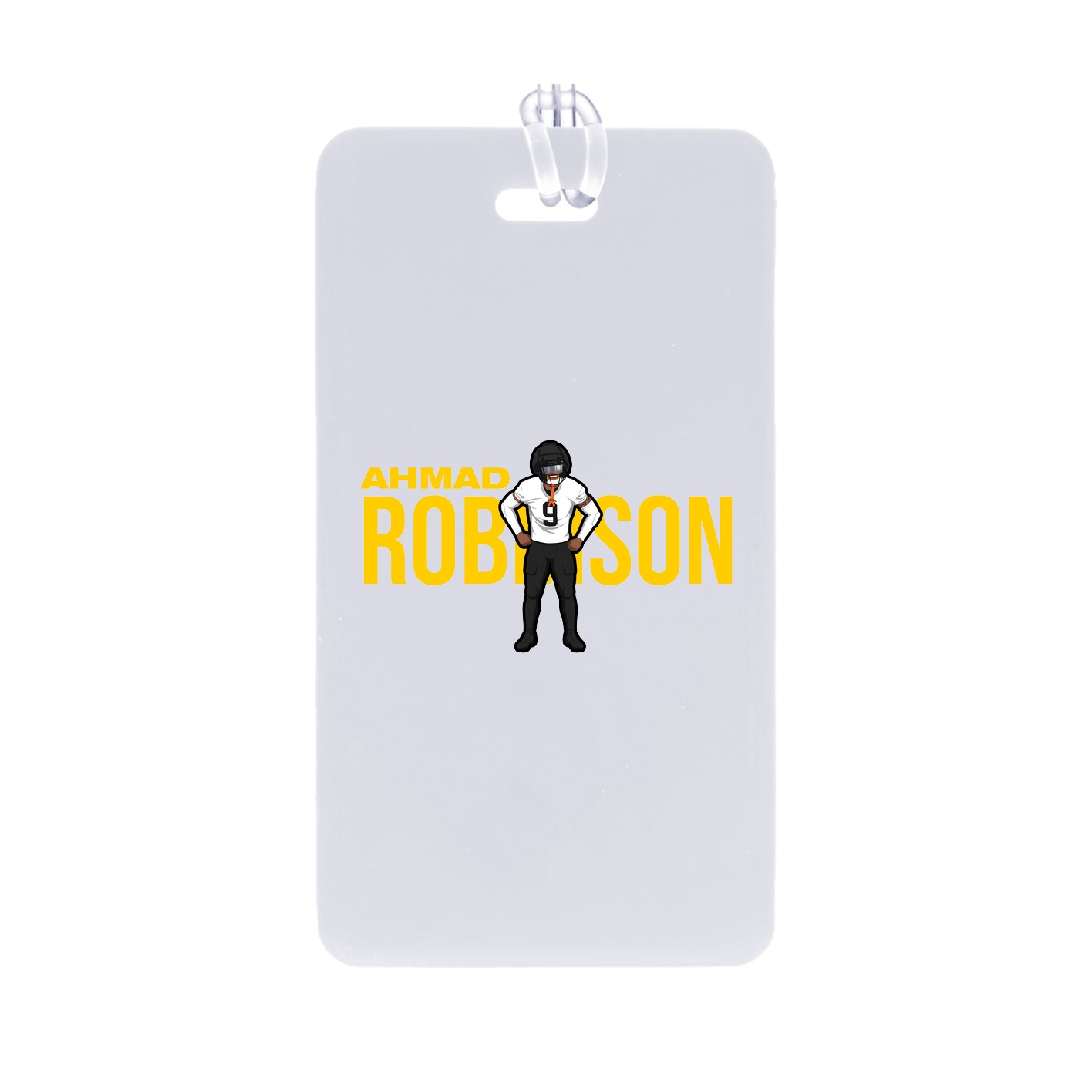 Bag Tag — Player Name in Classic