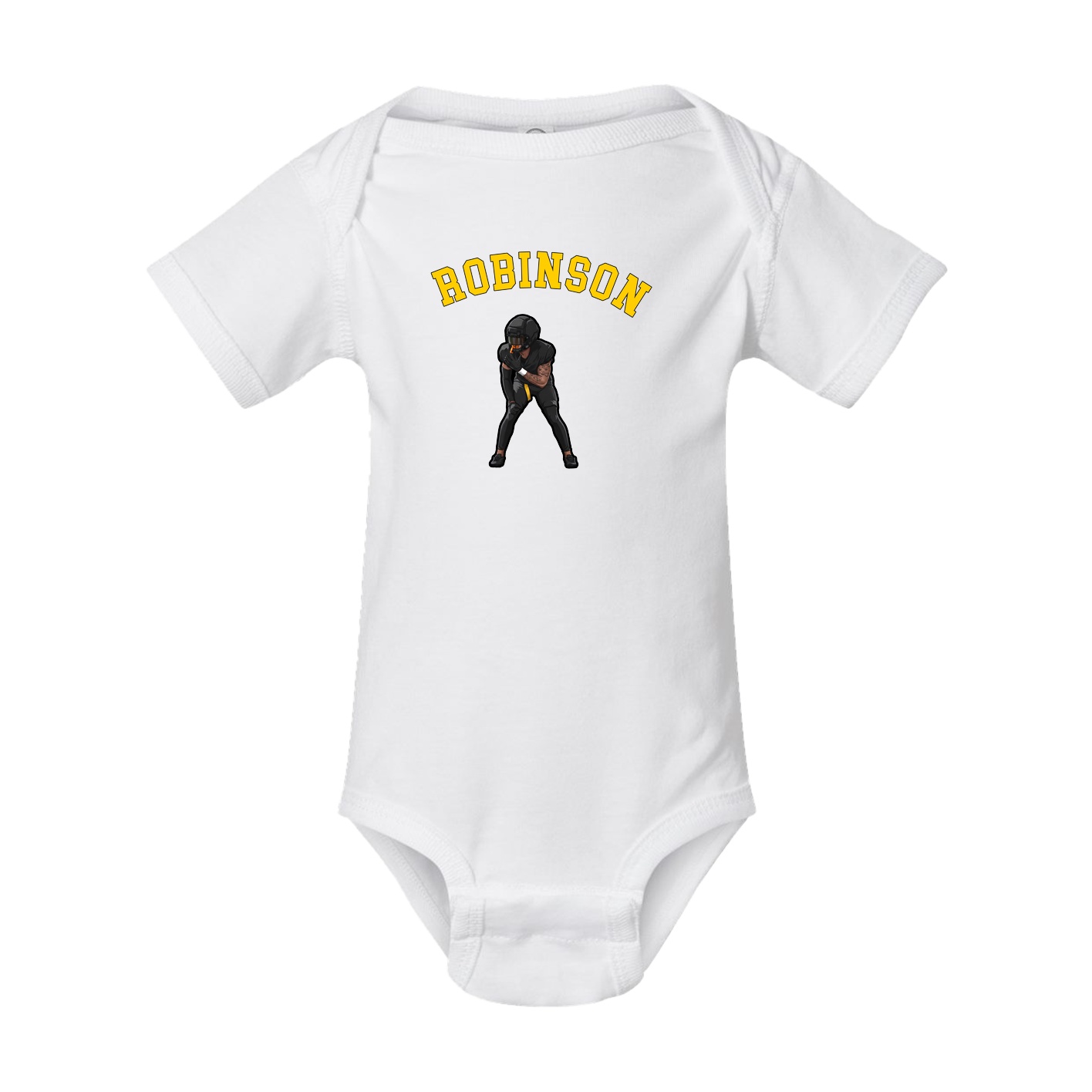 Baby Onesie — Shirsey Arch in White