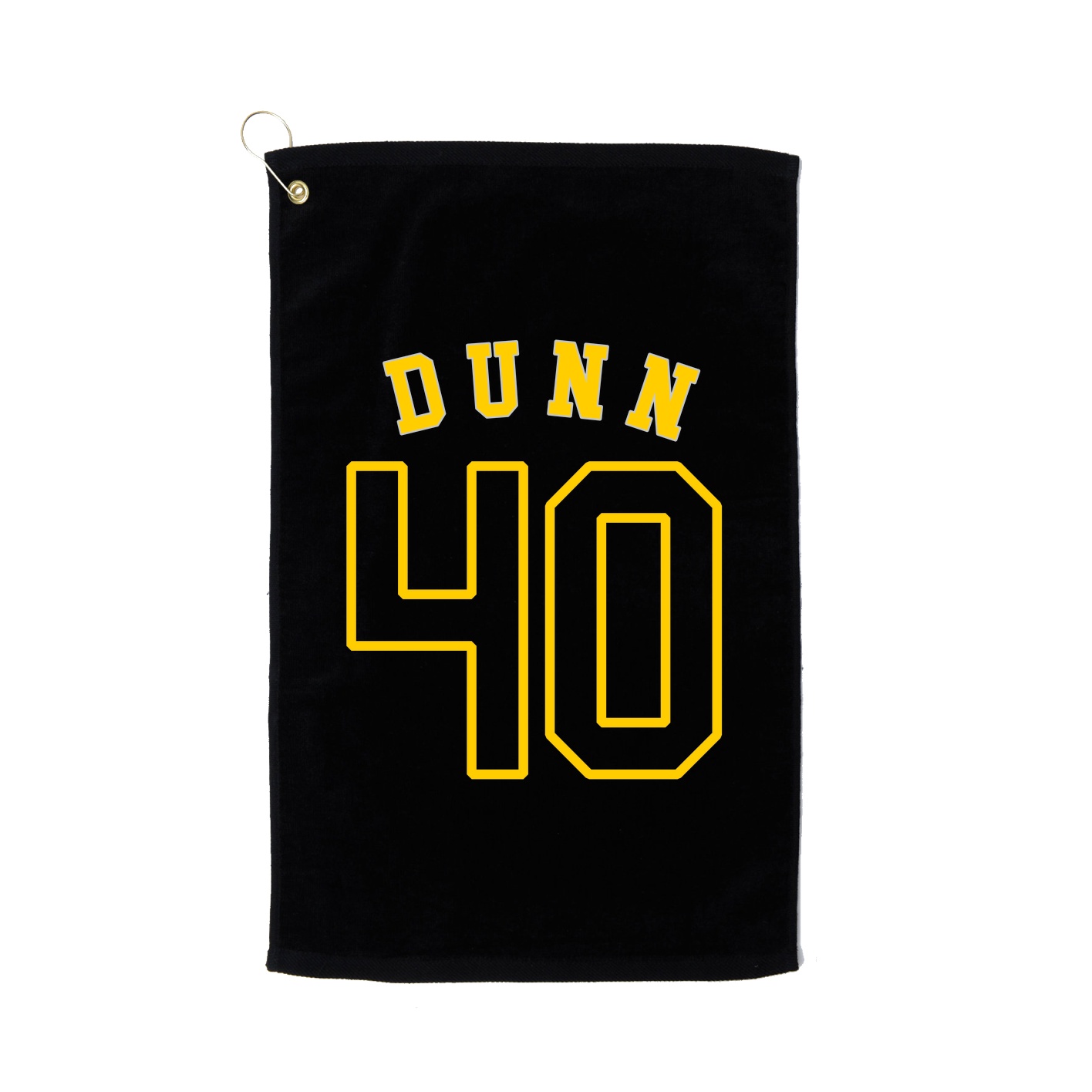 Golf Towel — Shirsey Arch in Black