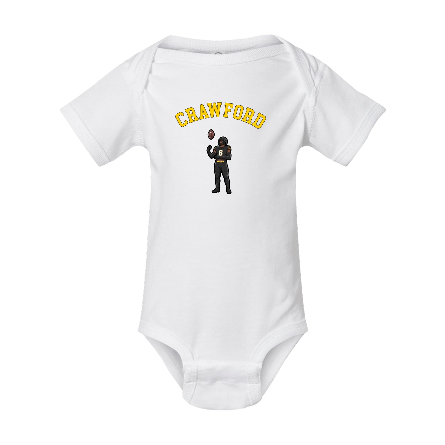 Baby Onesie — Shirsey Arch in White