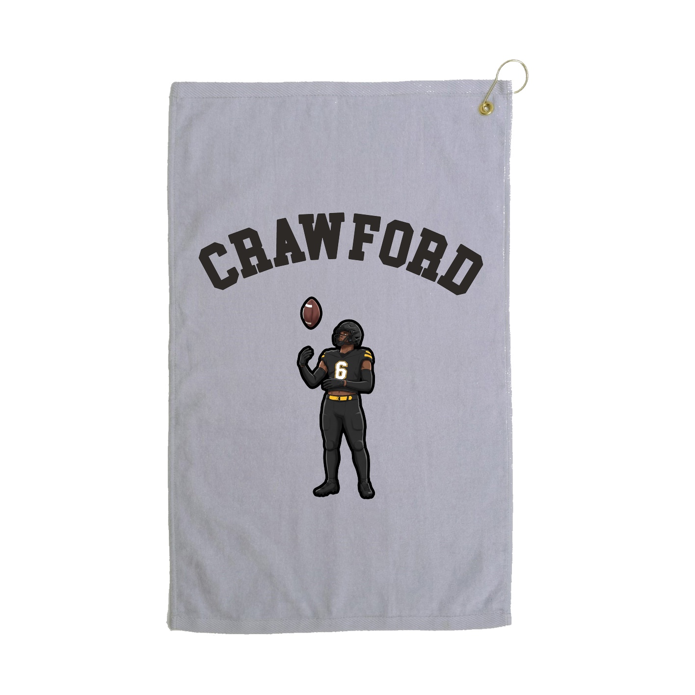 Golf Towel — Shirsey Arch in Grey