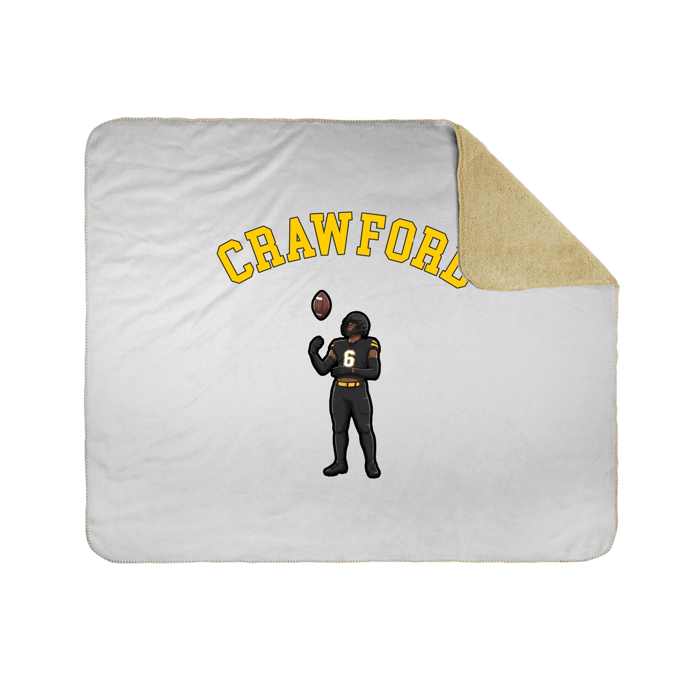 Throw Blanket — Shirsey Arch in White