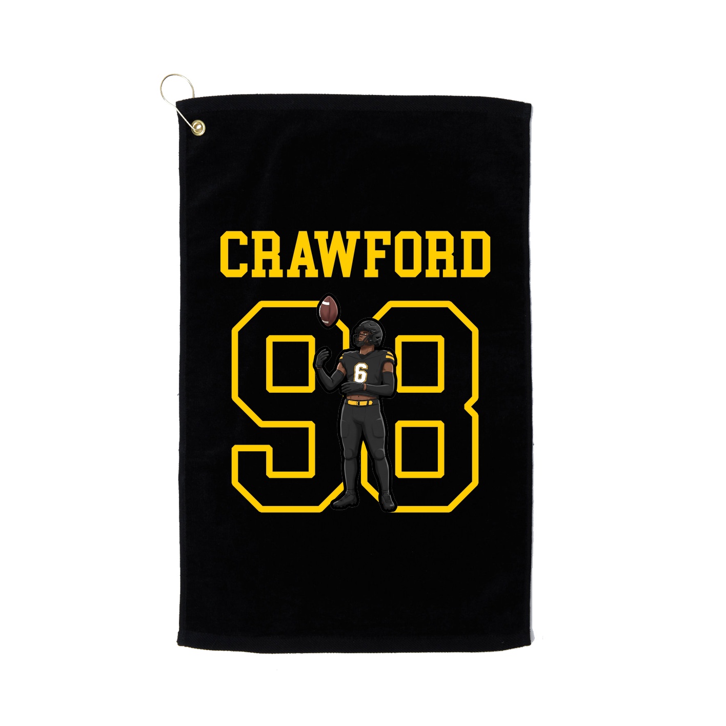 Golf Towel — Shirsey in Black