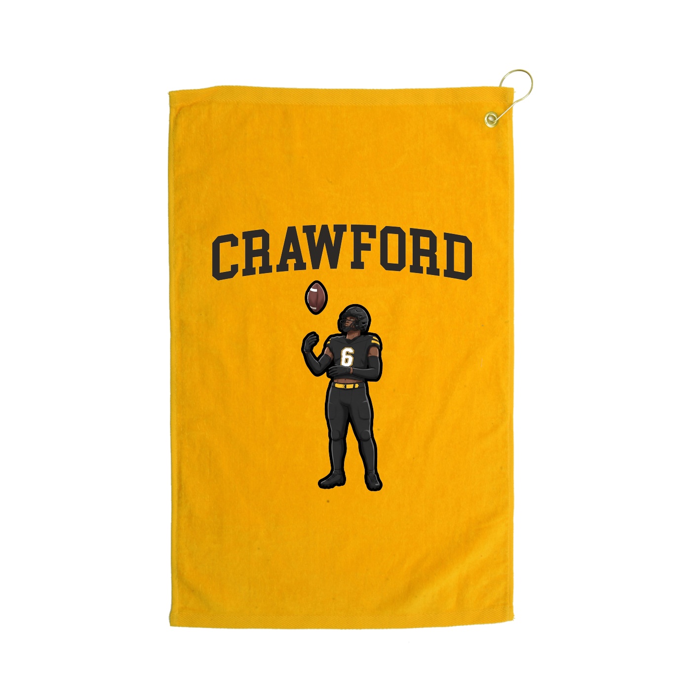 Golf Towel — Shirsey in Gold