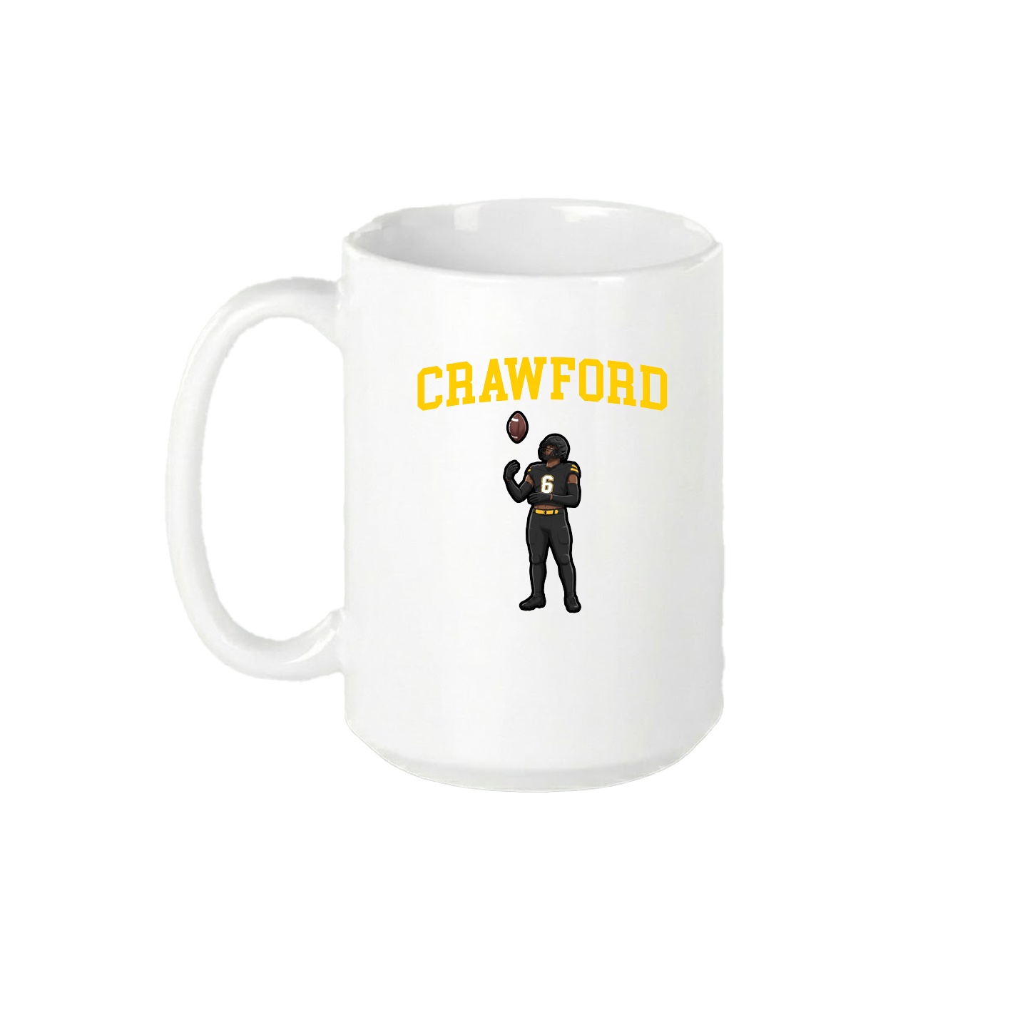 15oz Coffee Mug — Shirsey in White