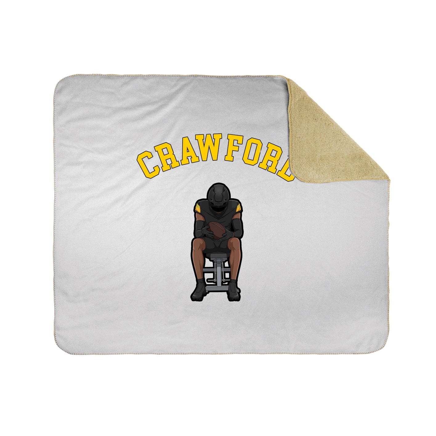 Throw Blanket — Shirsey Arch in White