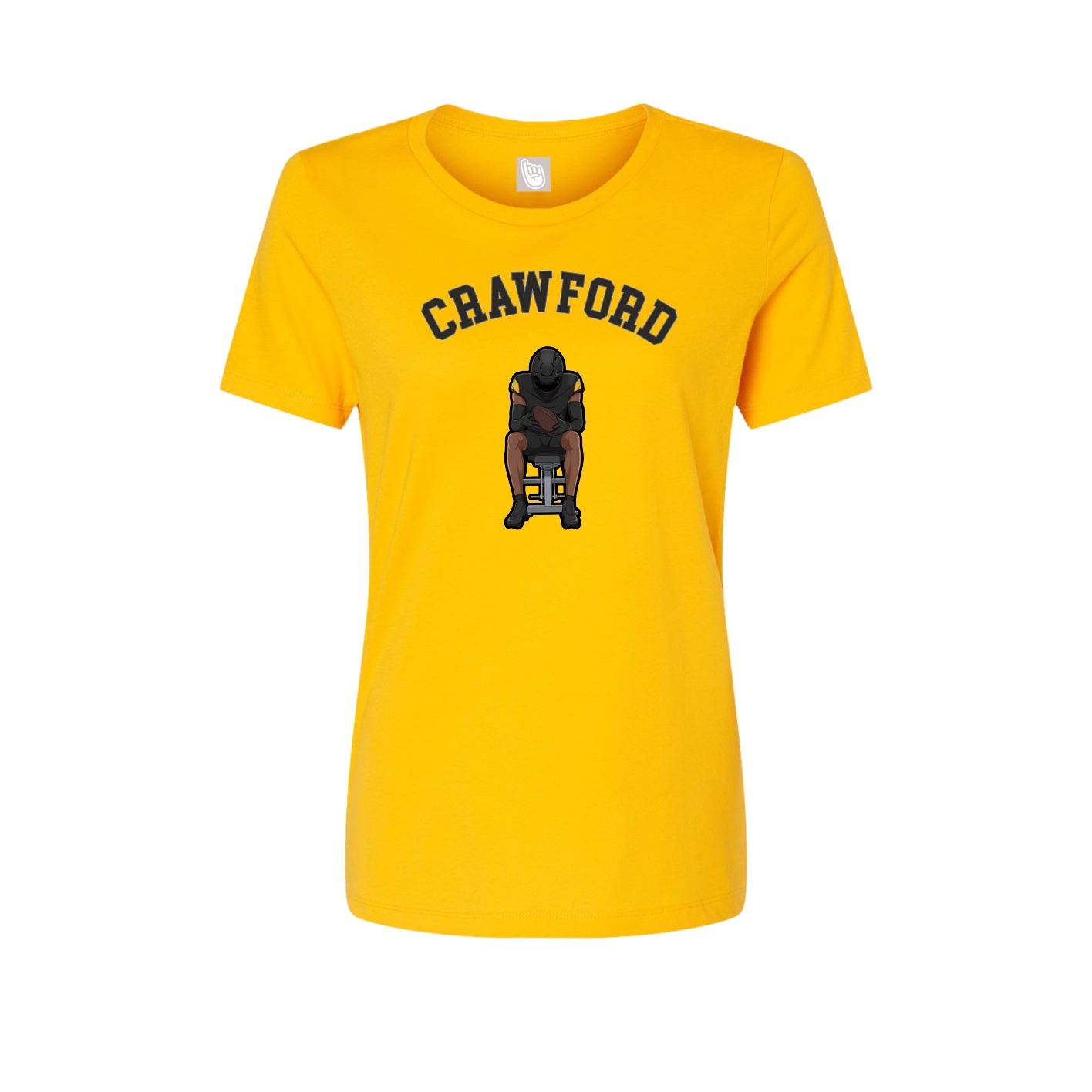 Womens Tee — Shirsey Arch in Gold