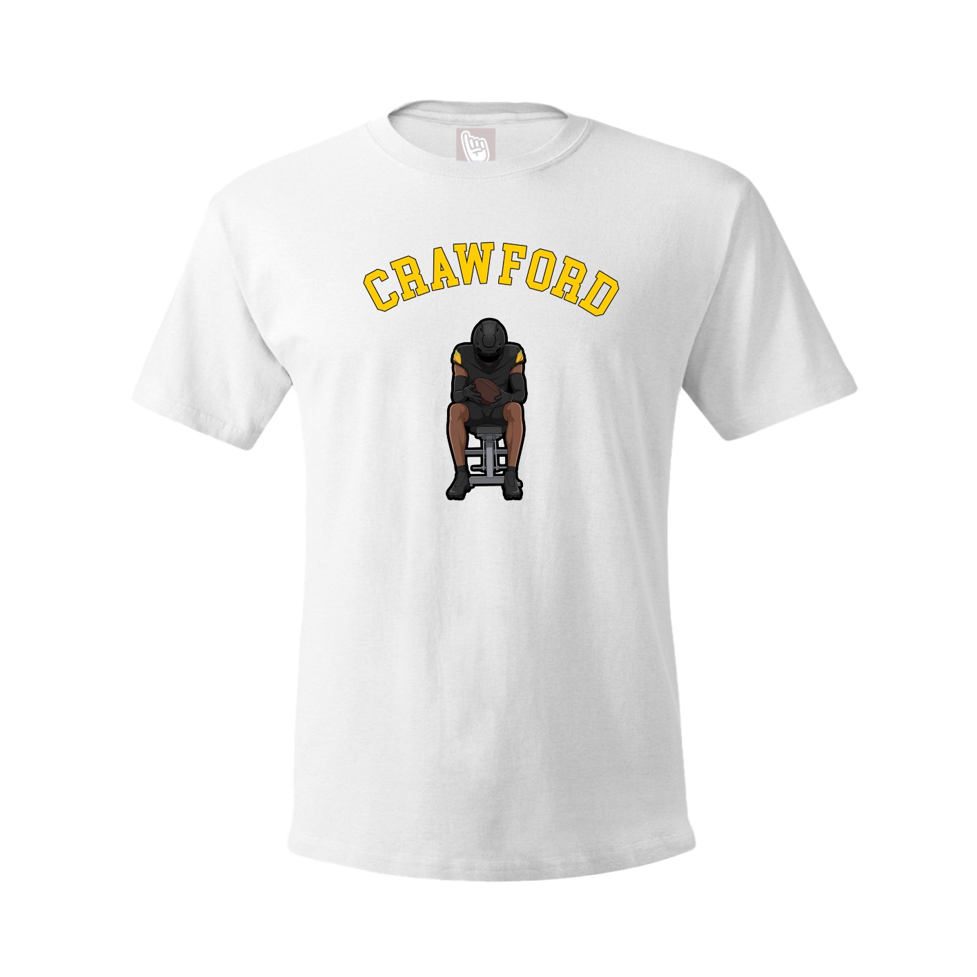 Youth Tee — Shirsey Arch in White