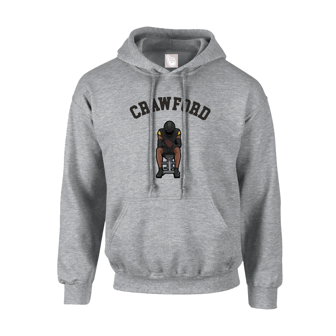 Hoodie — Shirsey Arch in Grey