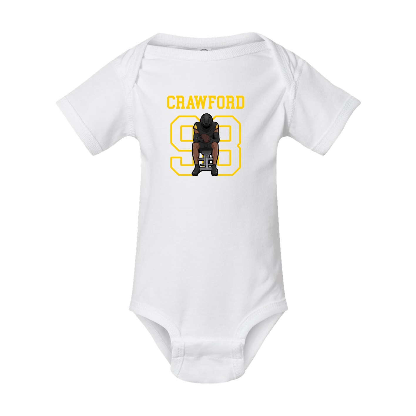 Baby Onesie — Shirsey in White