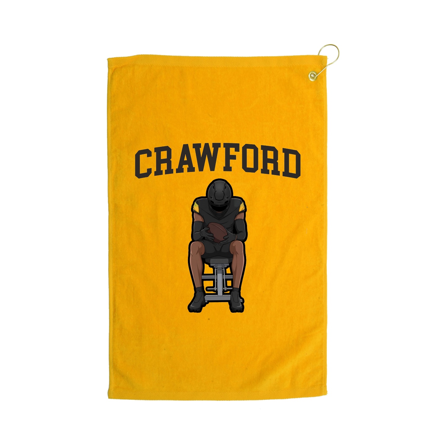 Golf Towel — Shirsey in Gold