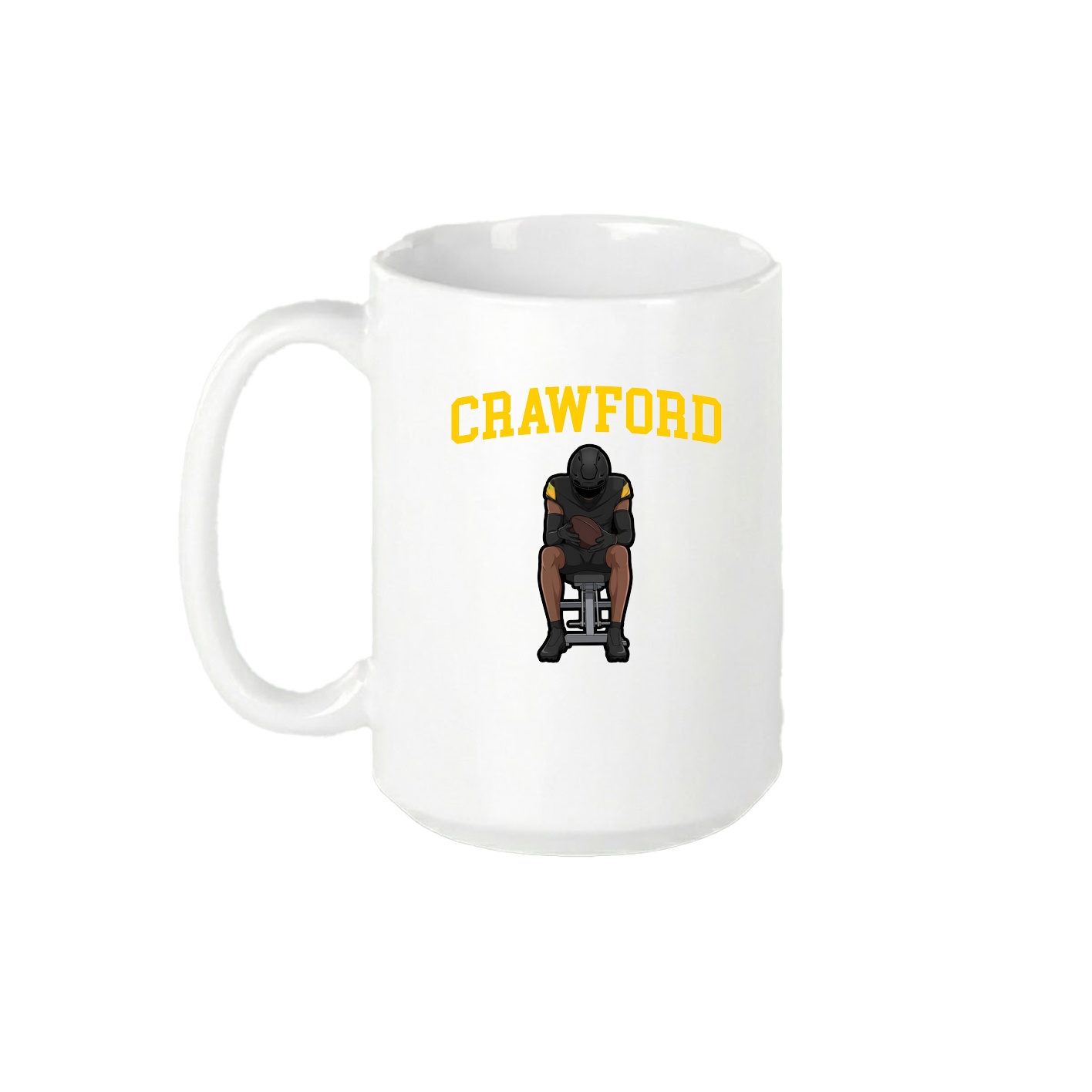 15oz Coffee Mug — Shirsey in White